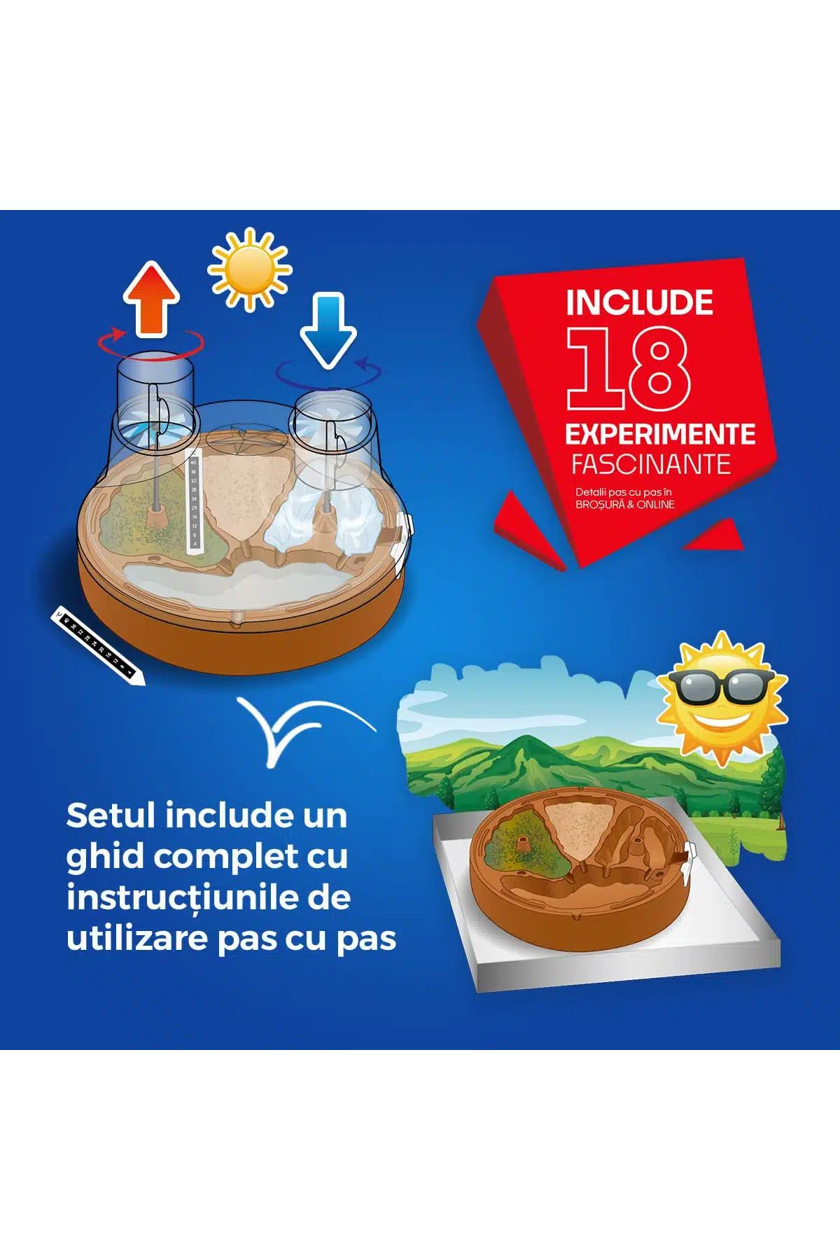 D-Toys-Planet Earth Game – Educational game, 18 amazing experiments 6