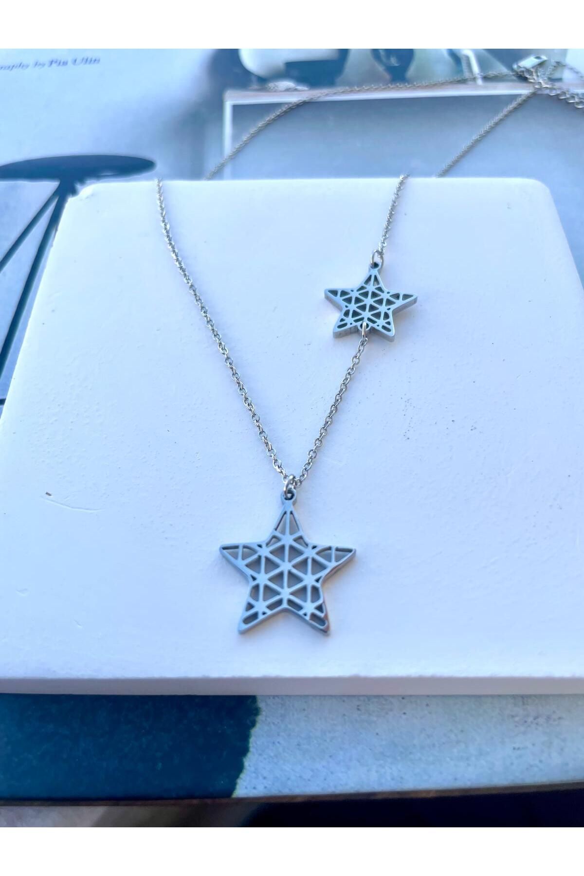 BRONZSTEEL Yıldız kolye