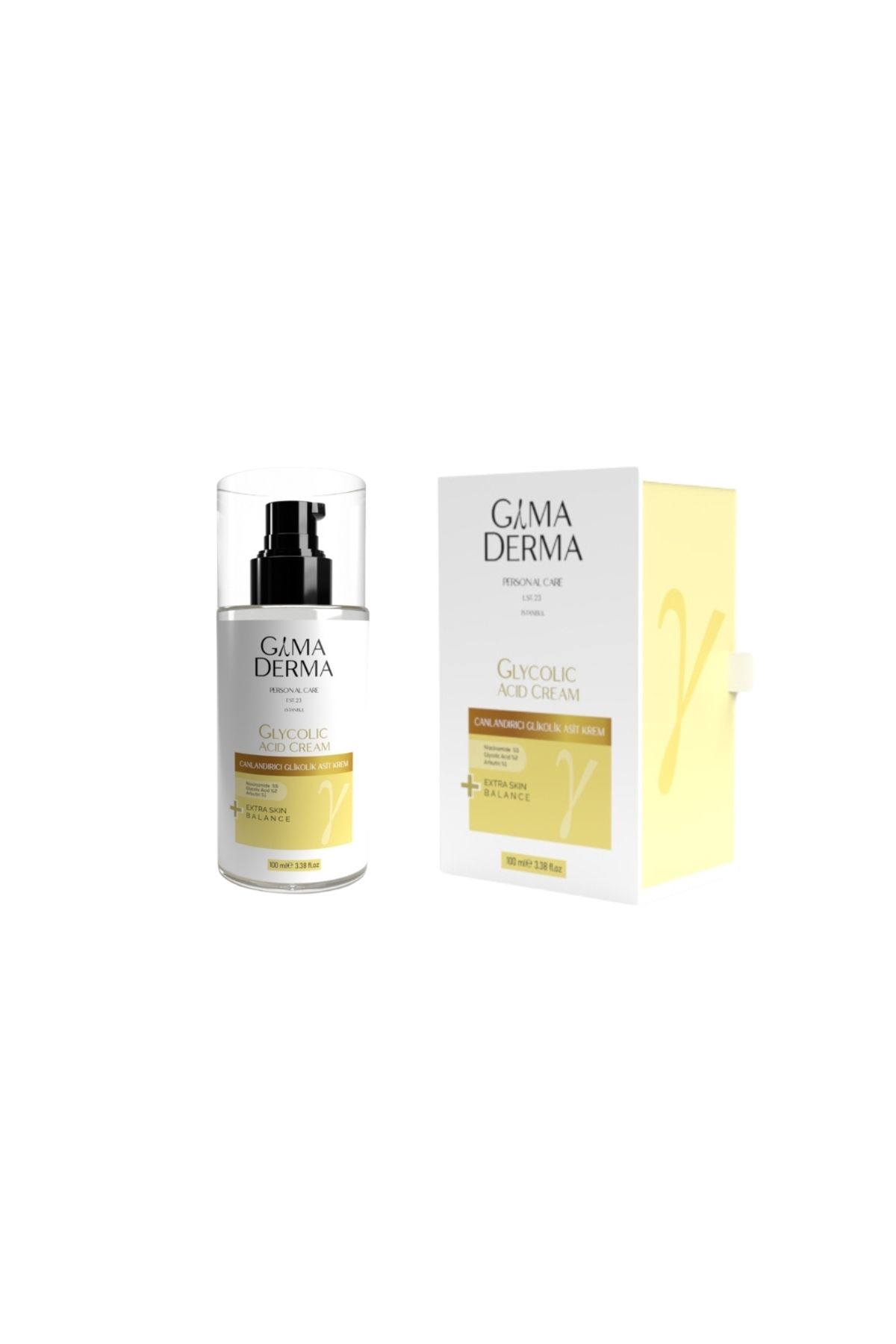 Gama Derma Canlandırıcı Glikolik Asit Krem 100 ml