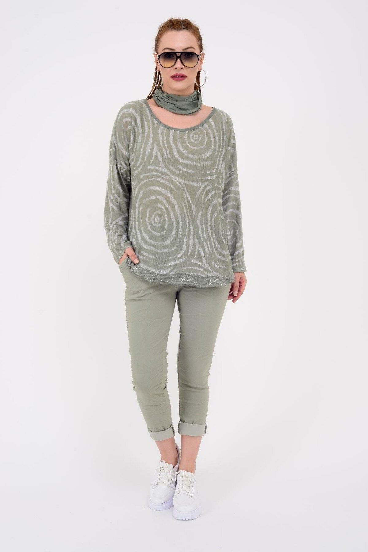 Park Moda Beli Lastikli Likralı Gabardin Pantolon (46 Bedene Kadar Uyumludur.)