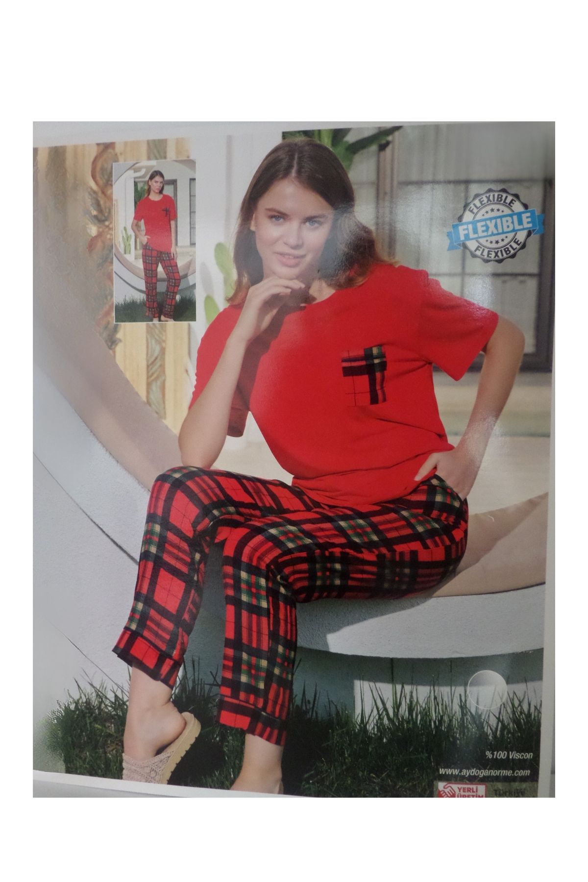 Bilhan Aydoğan Pijama Takımı %100 Pamuk