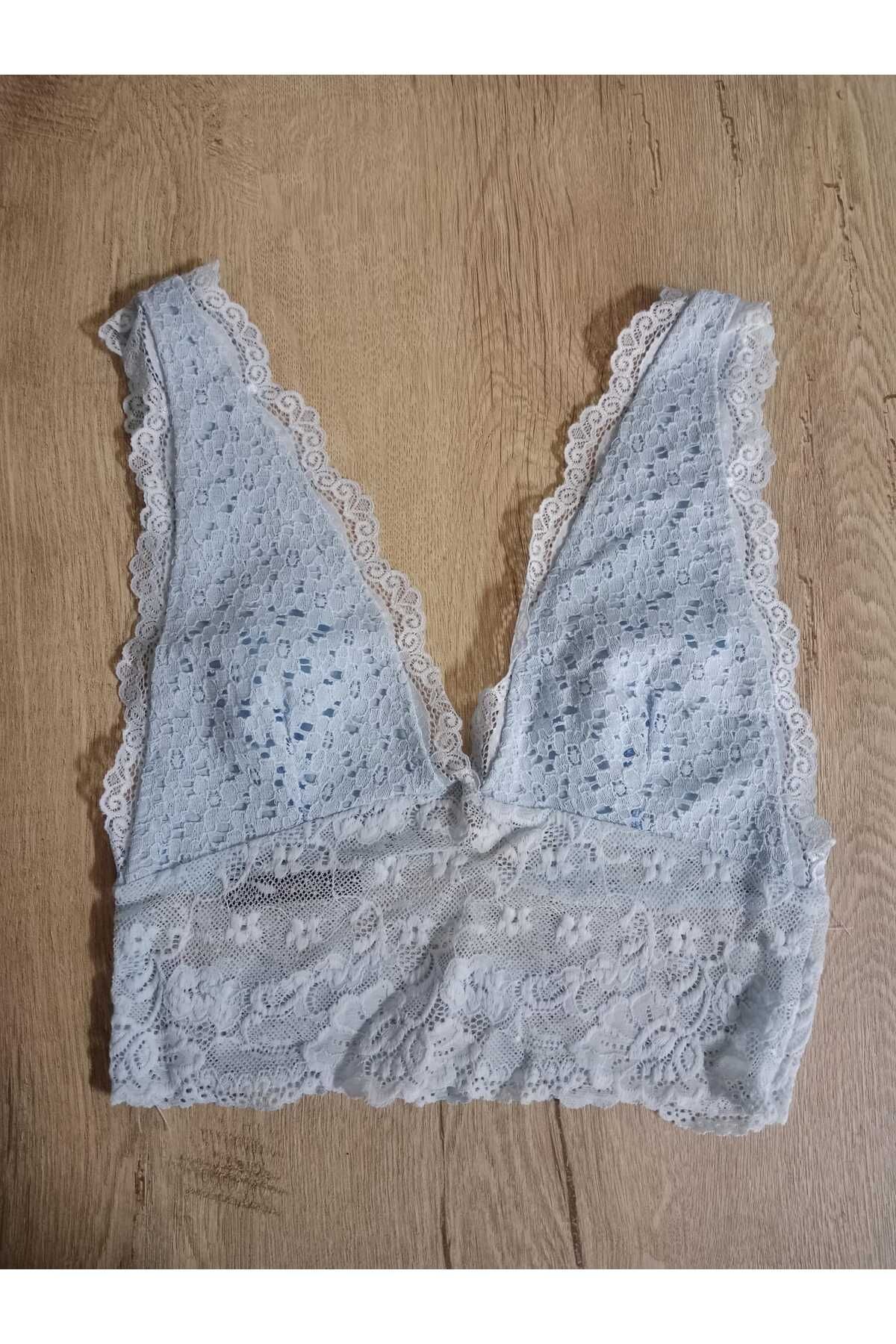 IŞILDA FASHION Kadın Bebe Mavi Bralet