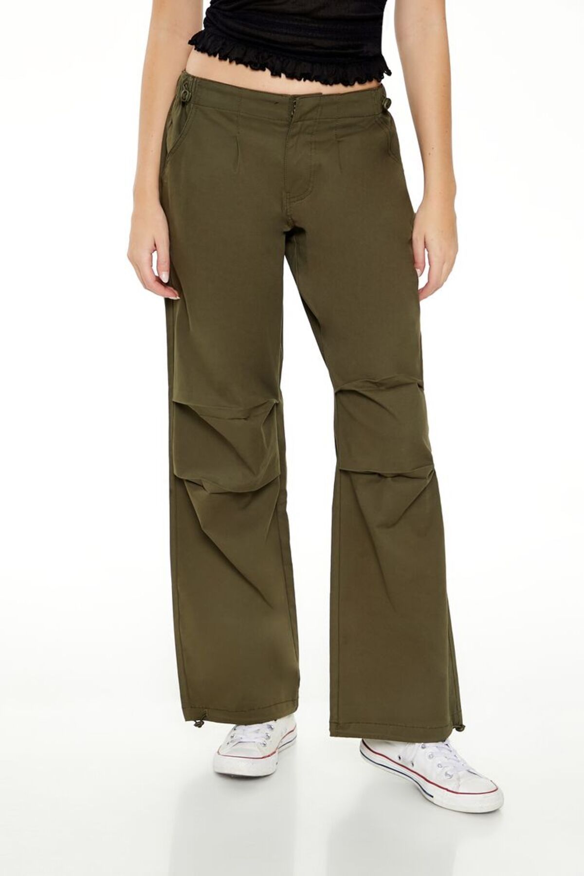 Forever 21 Low-Rise Drawstring Pantolon