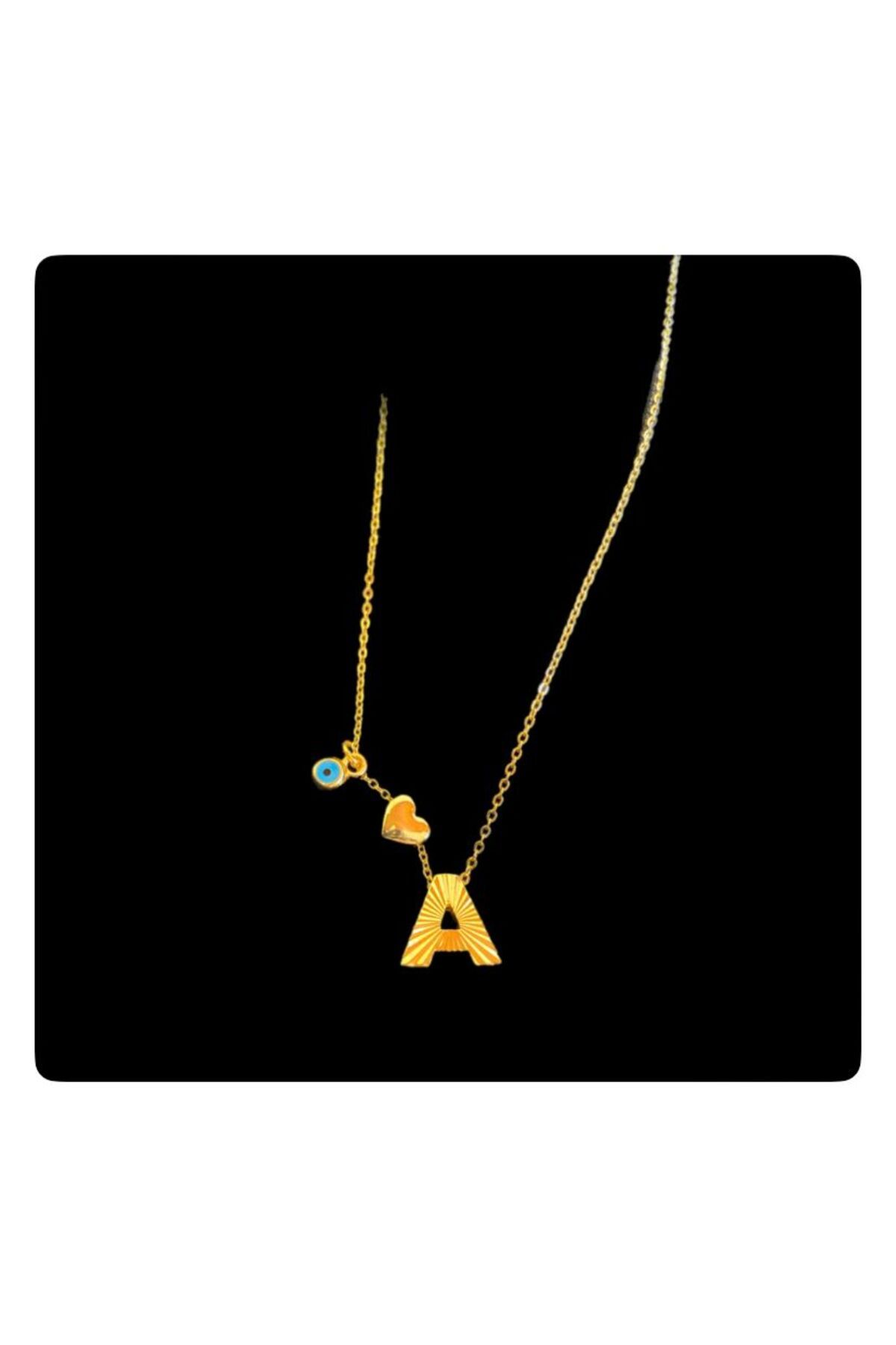 Cousin Accessories Paslanmaz Çelik Harfli Kişiye Özel