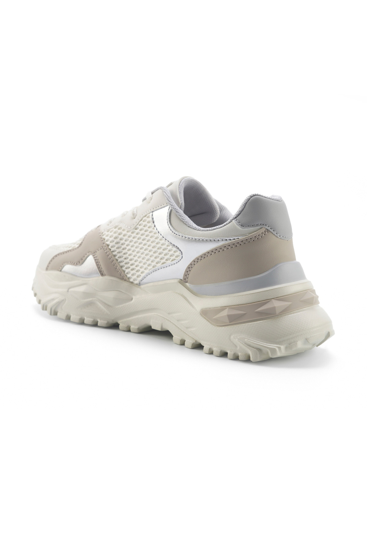 Lumberjack  5M Chuke 5Fx Kadın Günlük Ayakkabı A101939147 KIRIK BEYAZ - Görsel 4