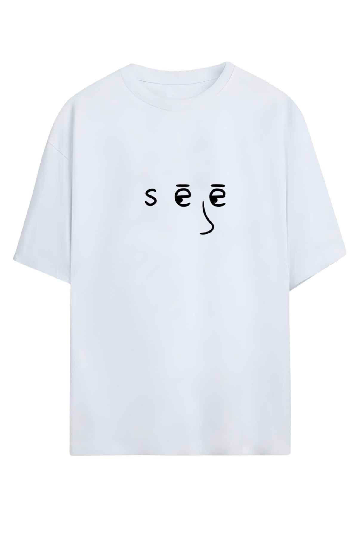 MAGORS GraffTee Unisex %100 Organik Pamuk Bisiklet Yaka Özel Tasarım Baskılı T-shirt