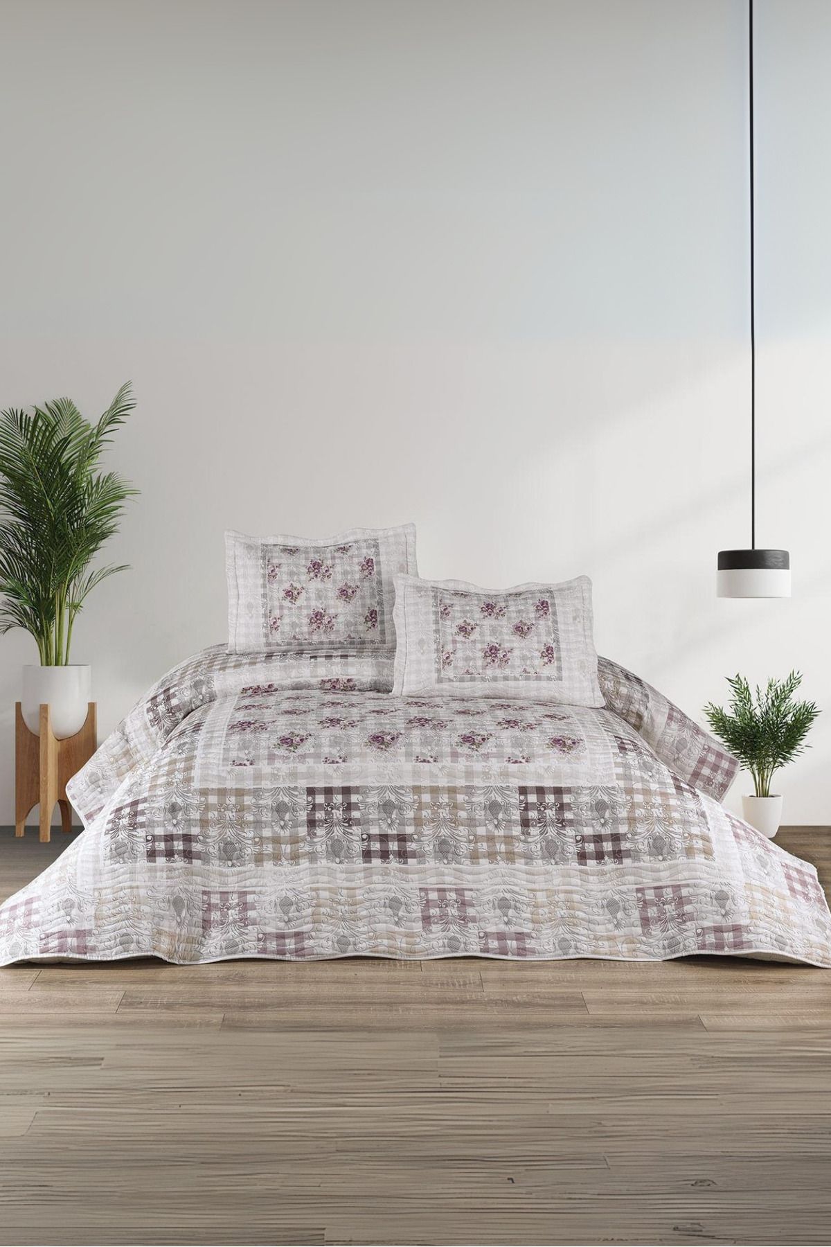 BELENAY HOME Nivals 3 Parça Çift Kişilik Yatak Örtüsü Takımı – Pike Set