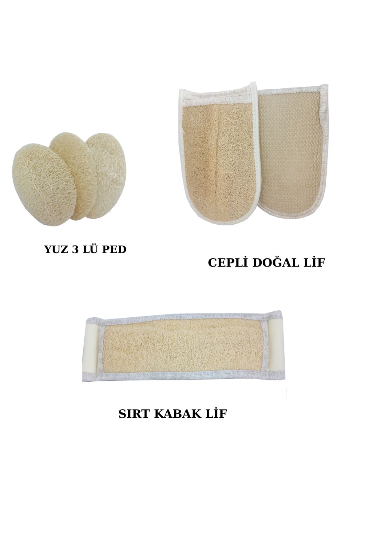 Sineda Kabak Lif Doğal 3lü