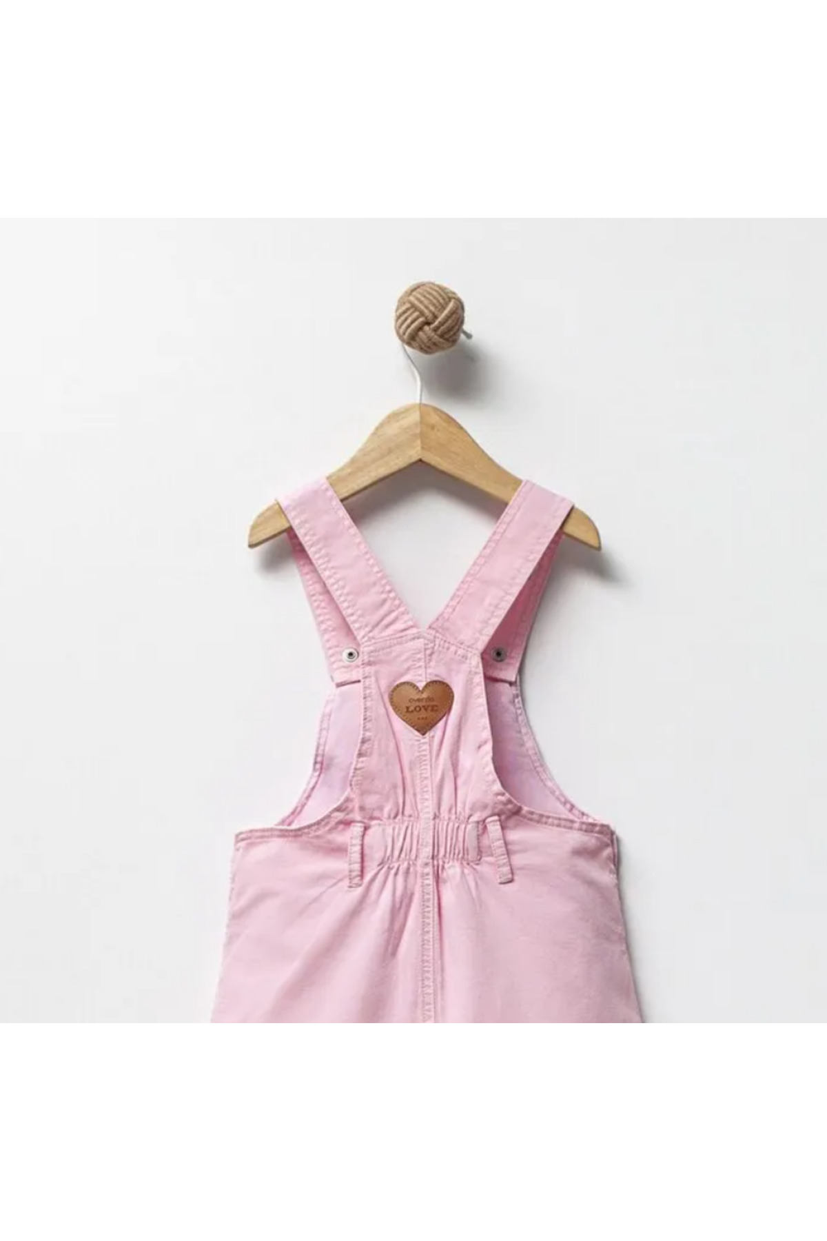 Overdo Nakış Detaylı Kız Bebek Salopet Elbise fotoğrafı 4 (önizleme)