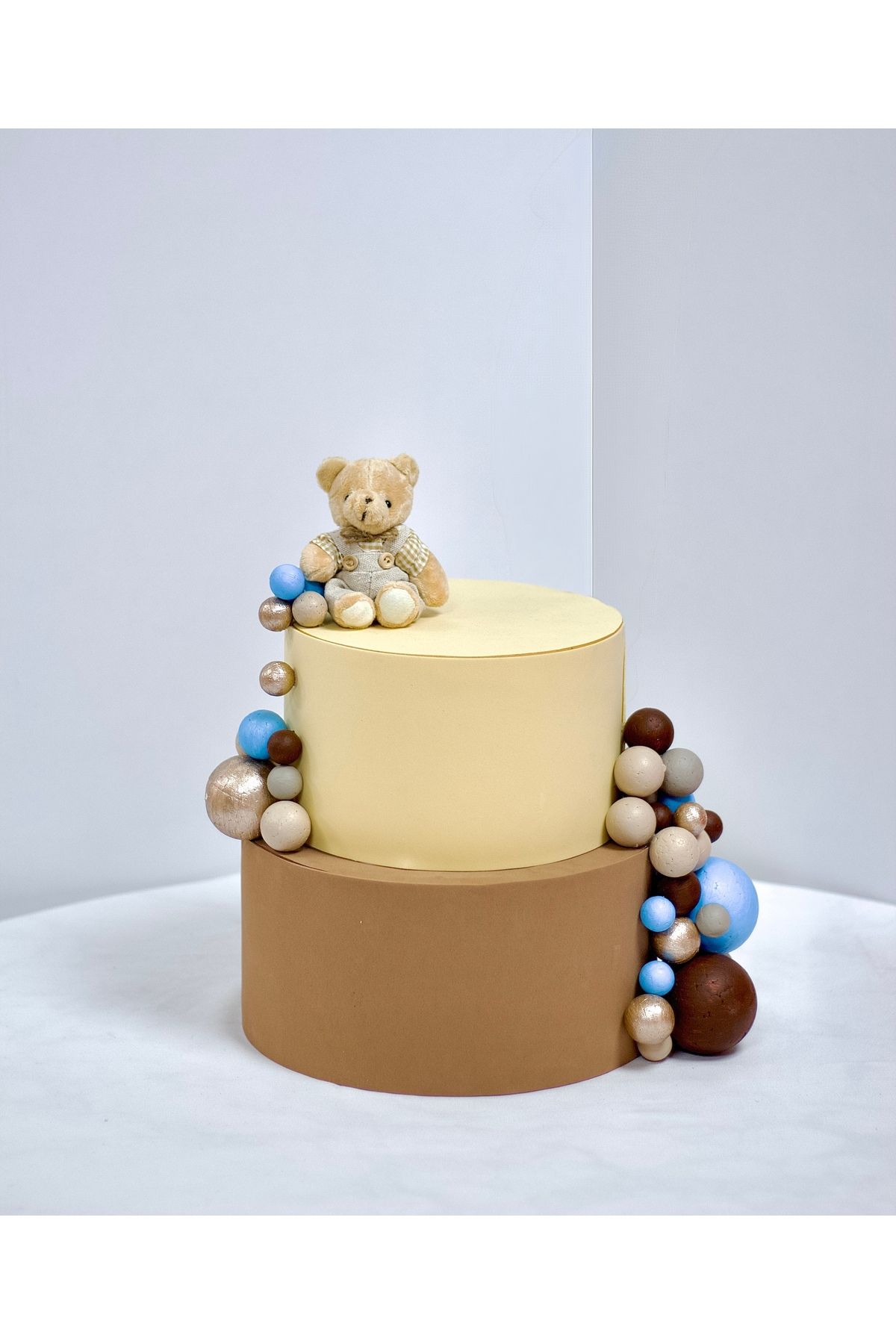 OGELAPARTY 🎂 2 Katlı Maket Pasta – Her Konsepte Uygun, Gerçek Görünümlü Dekoratif Pasta 🍰