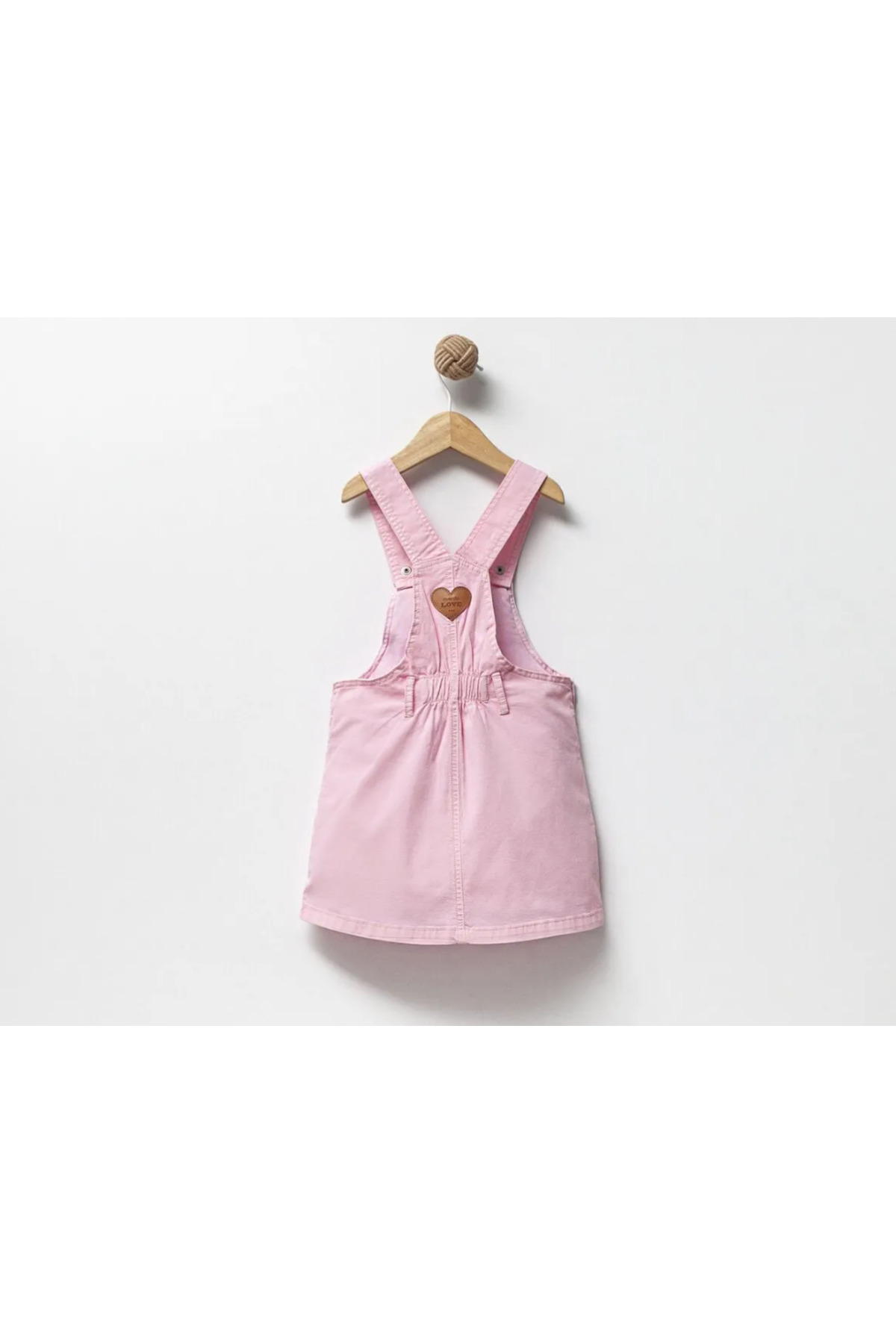 Overdo Nakış Detaylı Kız Bebek Salopet Elbise fotoğrafı 3 (önizleme)