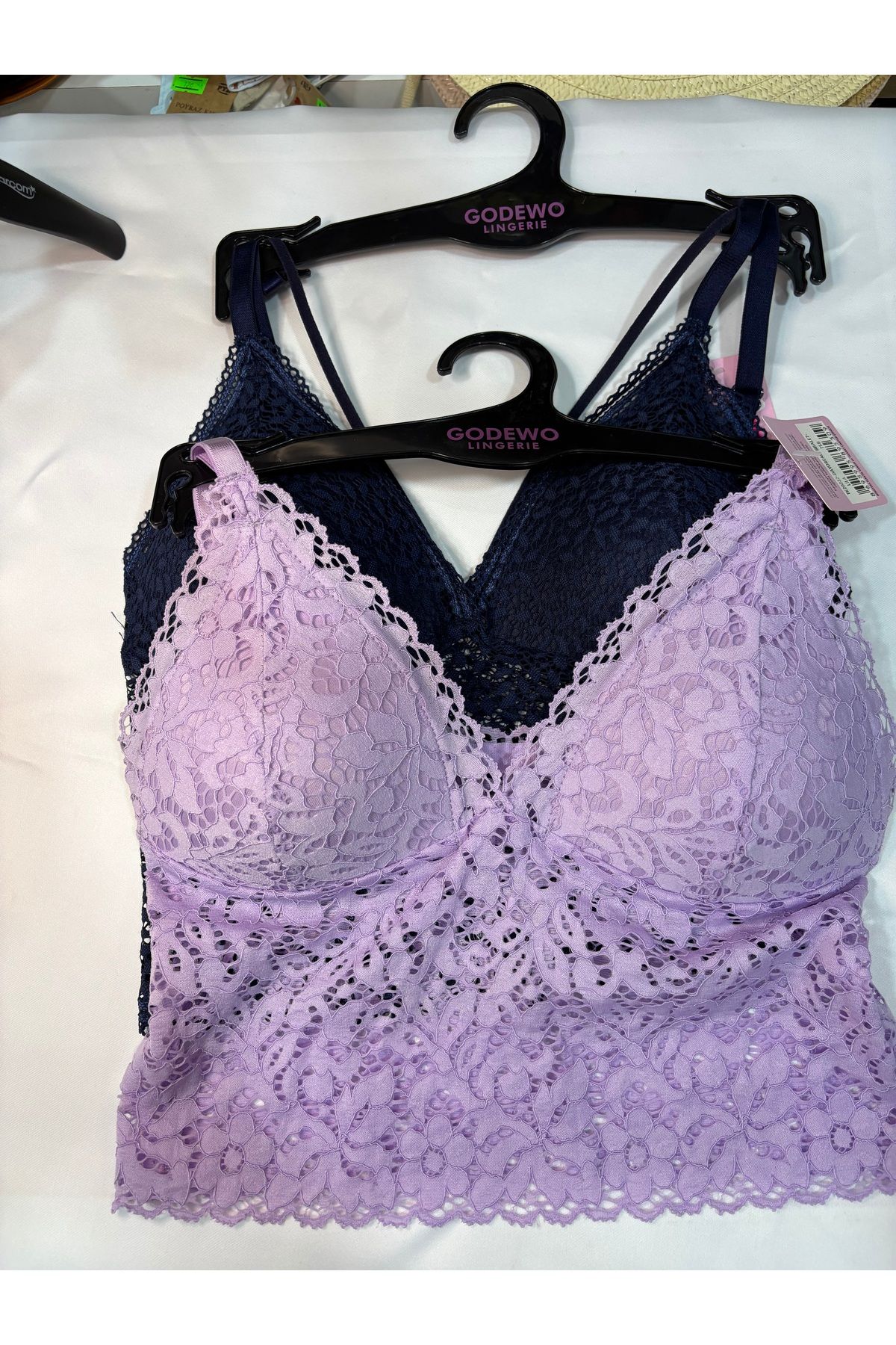 ARONA İkili Bralet Lila ve Lacivert