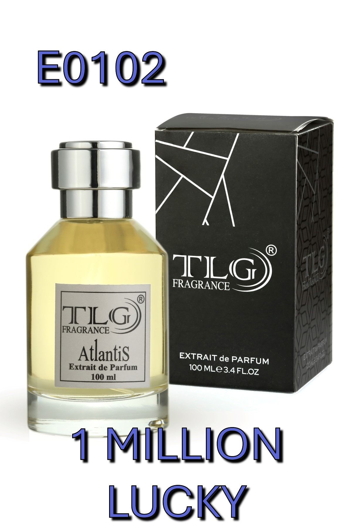 TLG TLGE102e100 1 Million Lucky Extrait Erkek Parfümü, 100 ml