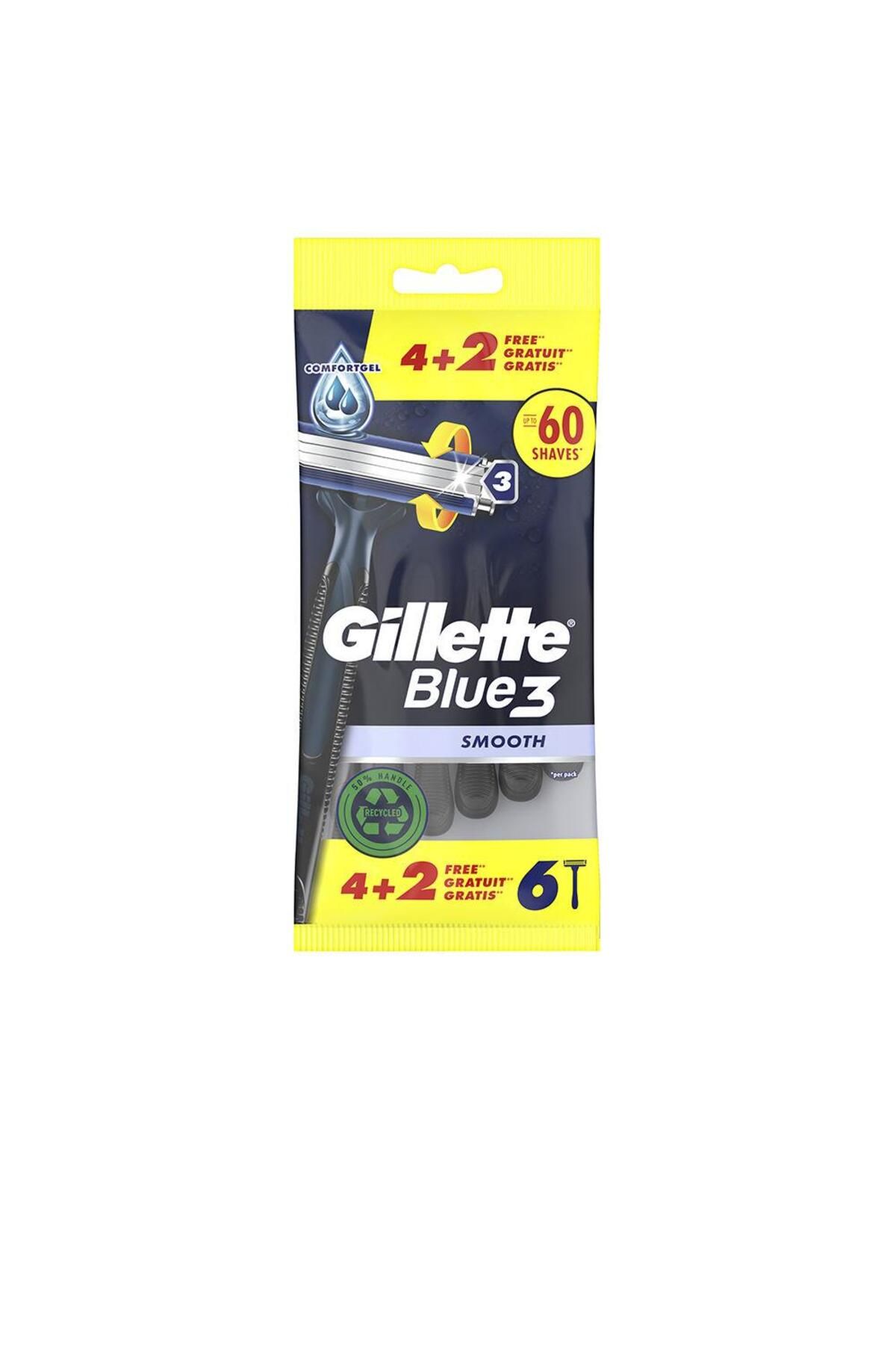 Gillette Set Aparate De Ras Gillette Blue 3 6 Buc Masculin - One Size