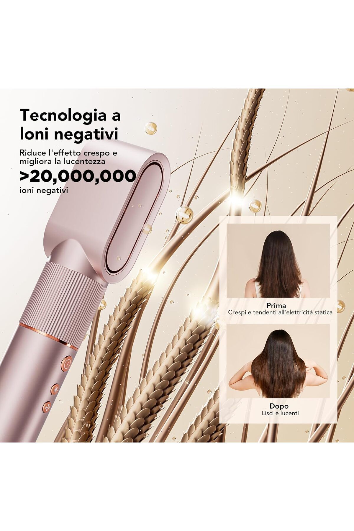 Jimmy-HF9 3 in 1 Multi-hair Styler with Fast Drying, Curling and Fluffing 6