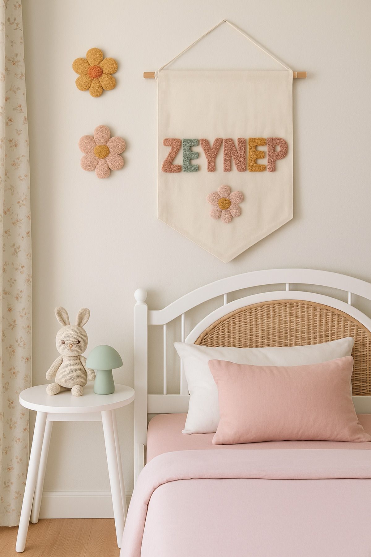 feyshadesign Punch Needle İsim Panosu