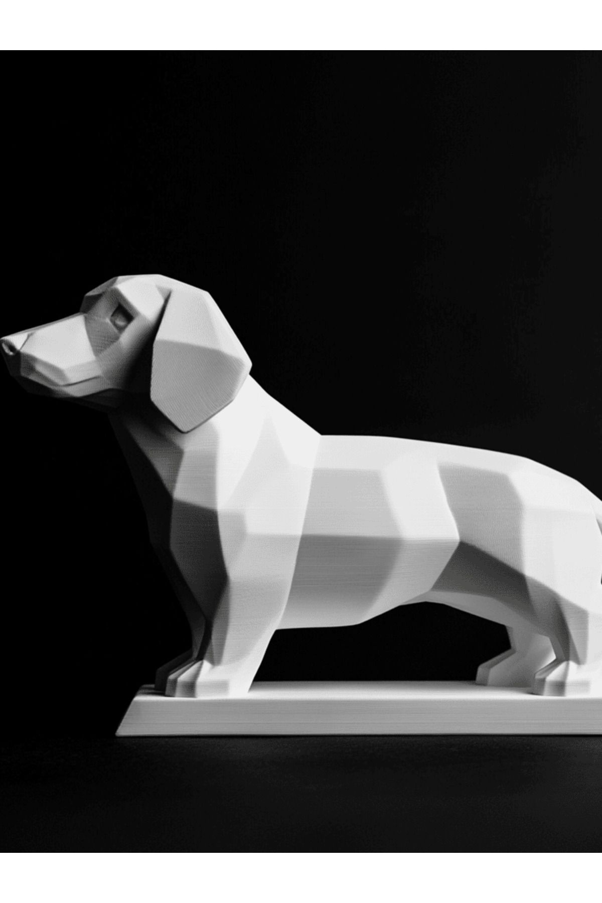 Sizseyy Modern Sosis Köpek Dakhund Dachshund heykel biblo
