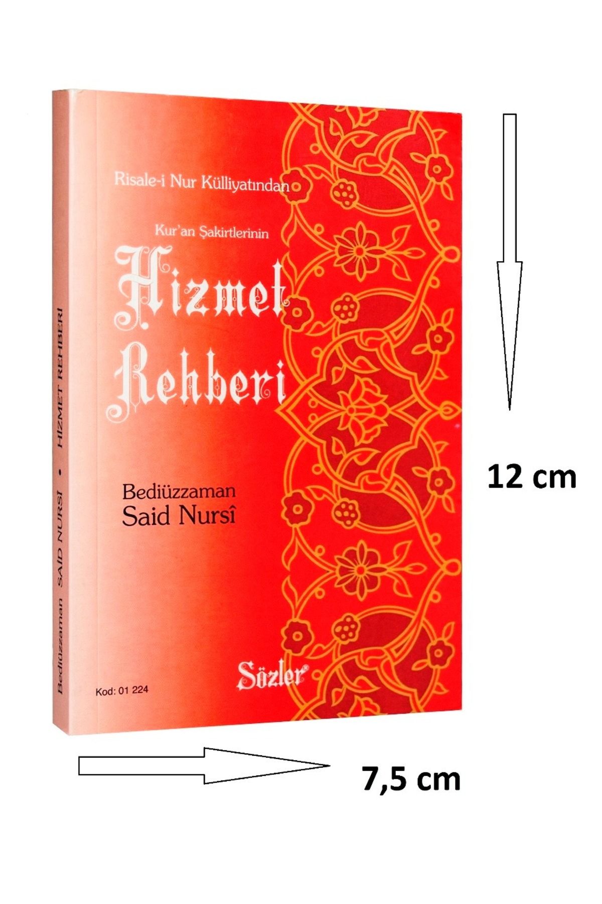 Sözler Neşriyat HİZMET REHBERİ (CEP BOY ) 12 CM * 7,5 CM
