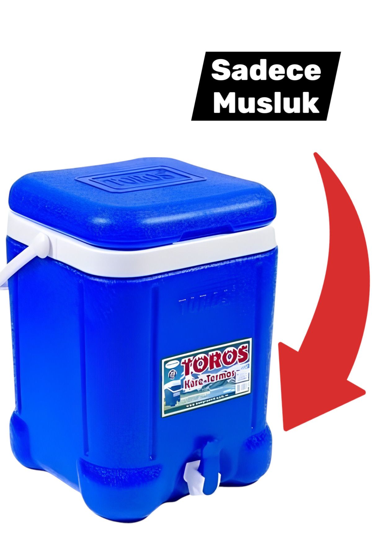 Russet Mavi Piknik Termos Musluğu Yedek Parça Musluk + Conta Seti (Termos Hariçtir)
