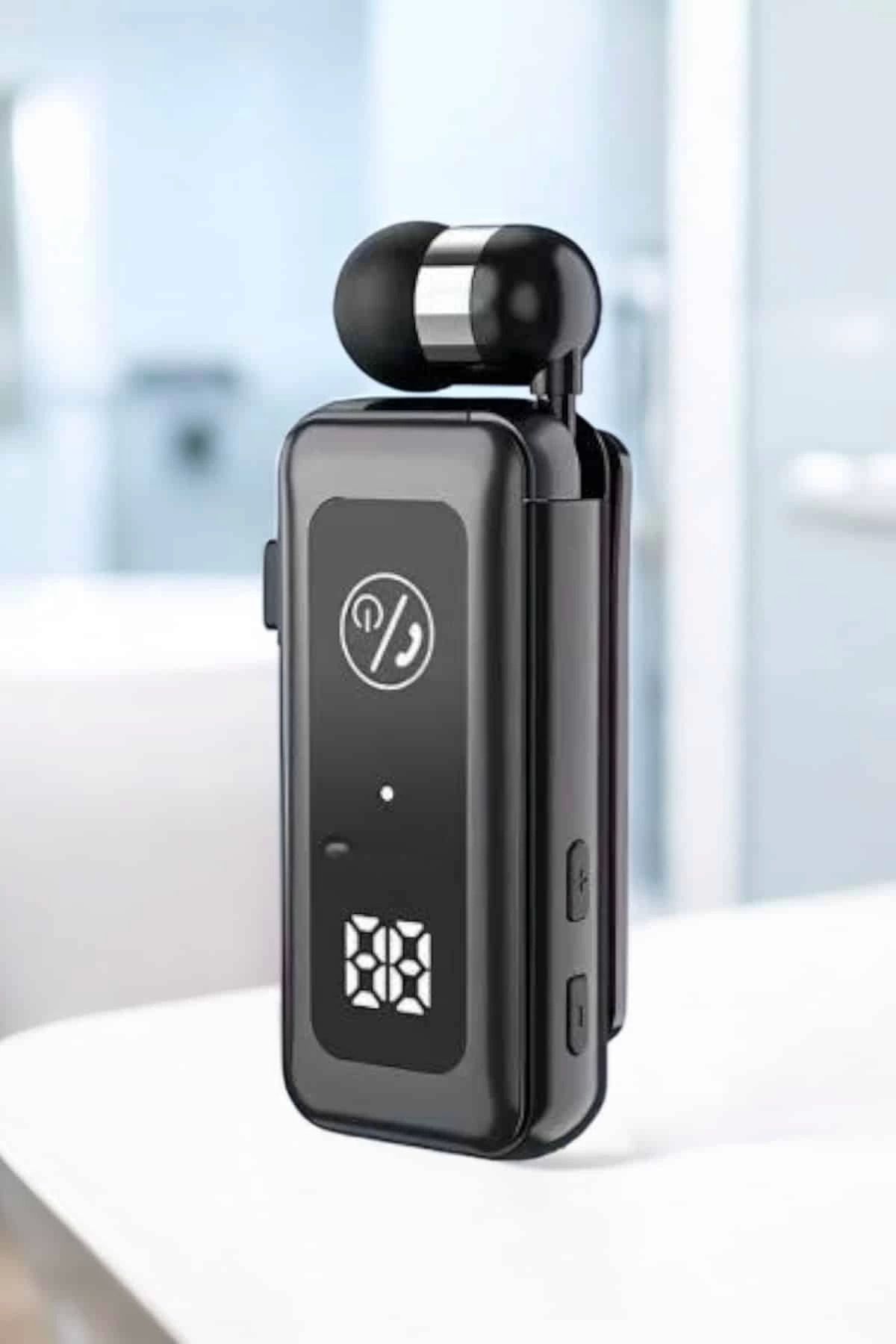 Zayla Kablolu Makaralı Bluetooth Kulaklık Uzun Pil Ömrü Dijital Göstergeli