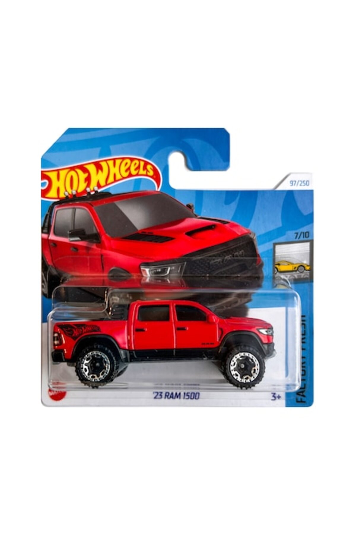 Masinuta metalica Hot Wheels, '23 Ram 1500, 1:64, Rosu
