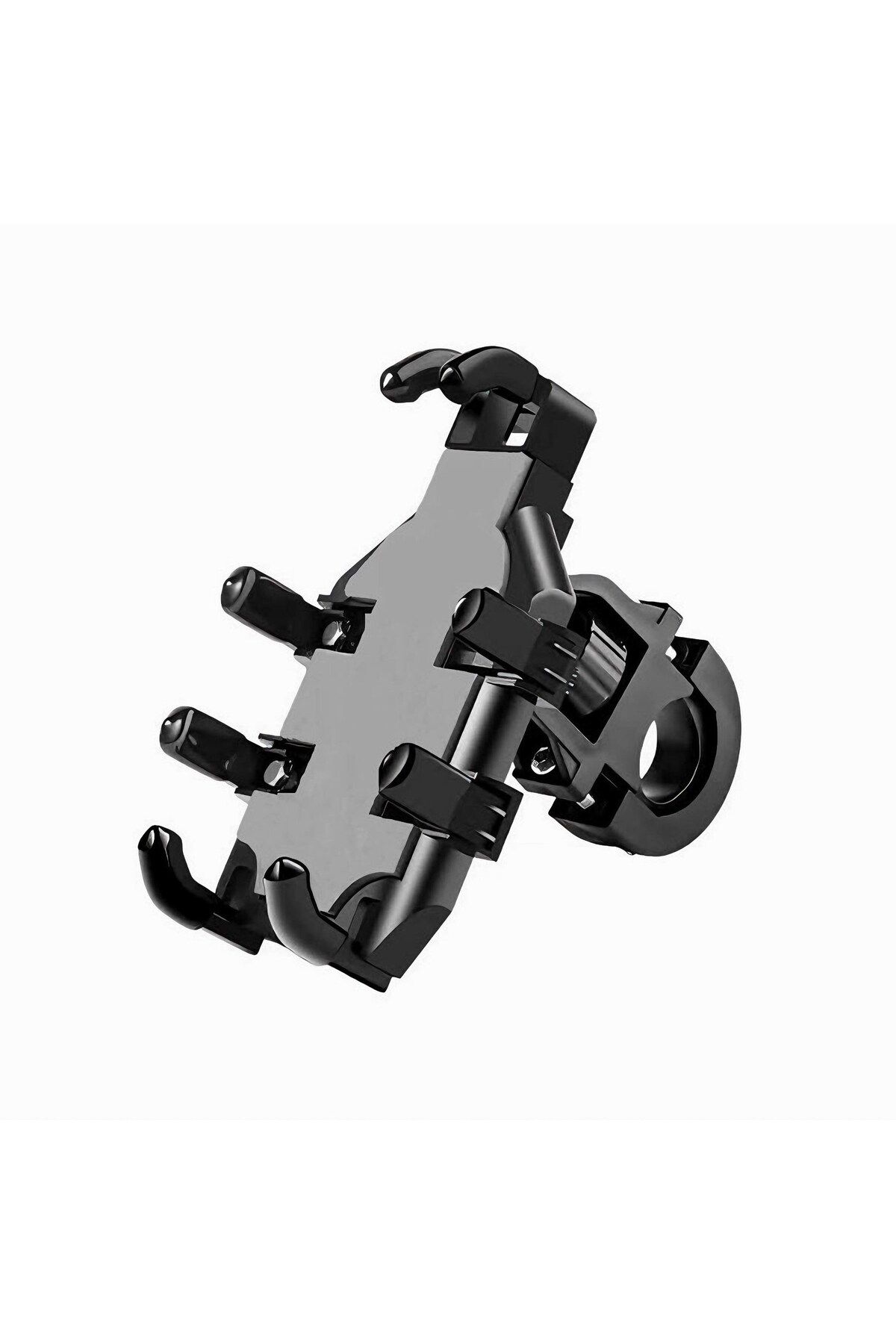 ERAKS CAR ACCESORIES Metal Telefon Tutucu Ayarlanabilir Gidon Bağlantılı
