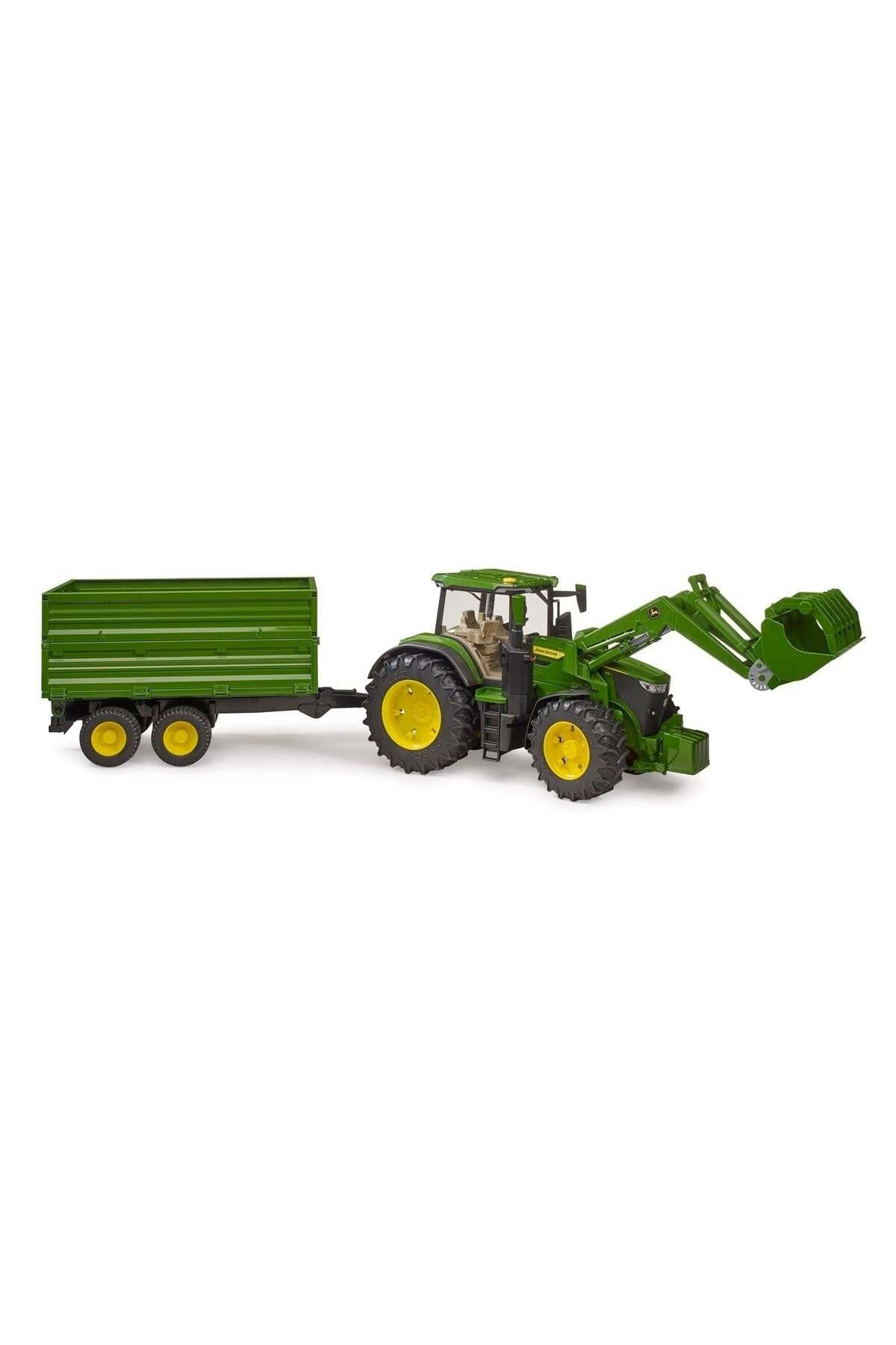 Genel Markalar Jhon Deere Kepçeli Traktör ve Römork 03155 fotoğrafı 3 (önizleme)