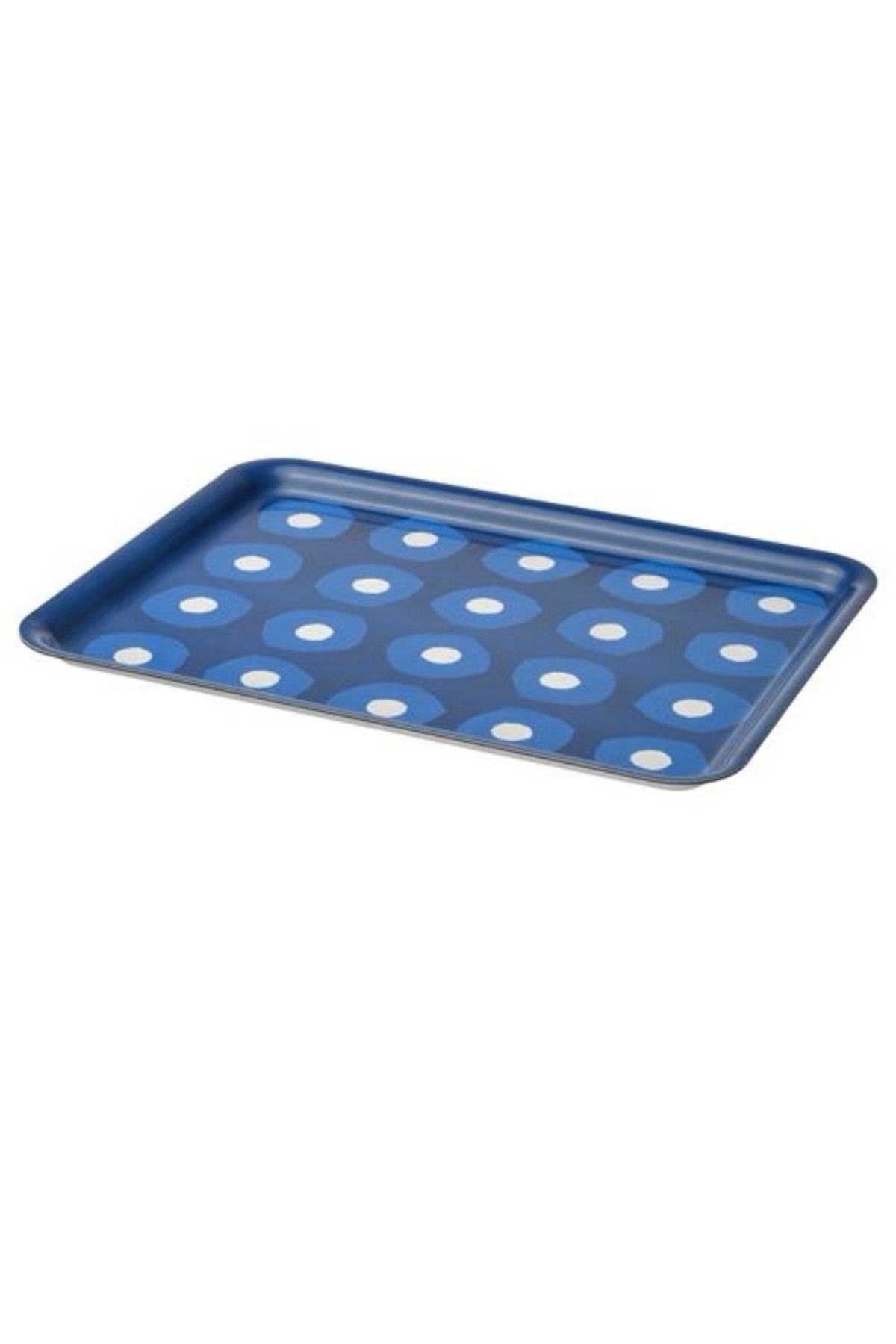 IKEA Tepsi pıllerstarr beyaz-mavi 28x37cm