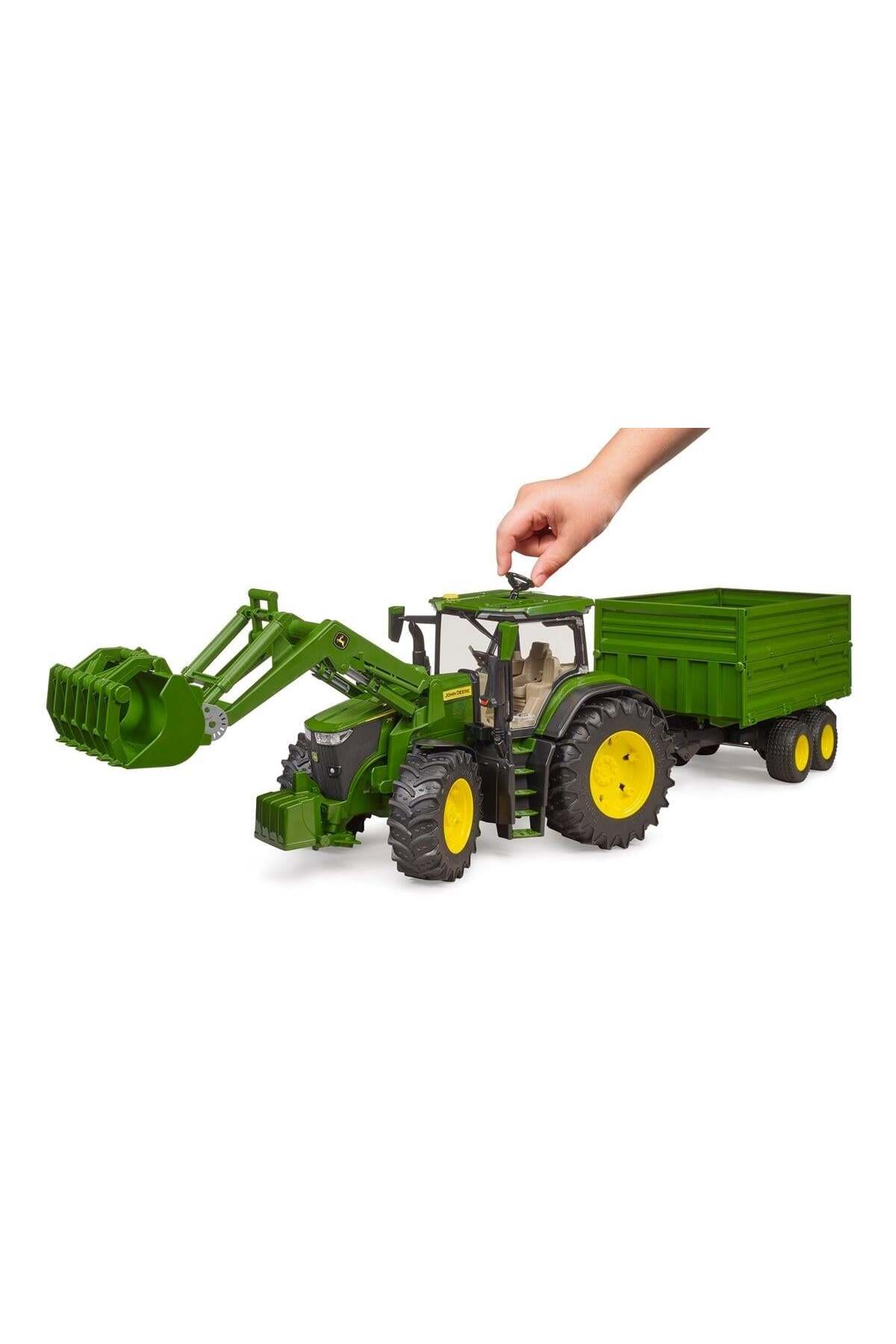 Genel Markalar Jhon Deere Kepçeli Traktör ve Römork 03155 fotoğrafı 5 (önizleme)