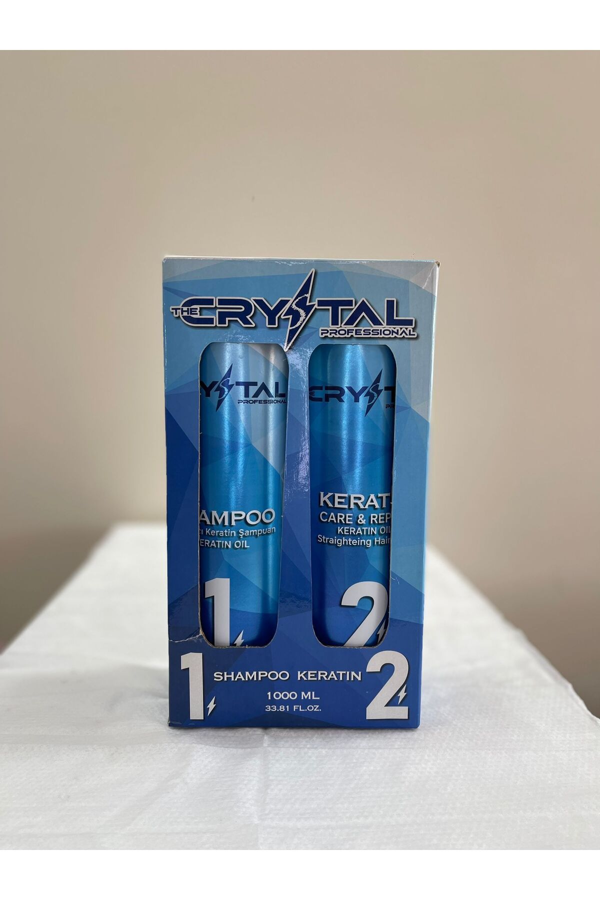 The Crystal Set Arındırıcı Keratin Shampoo-Krem Keratin 1000 ML