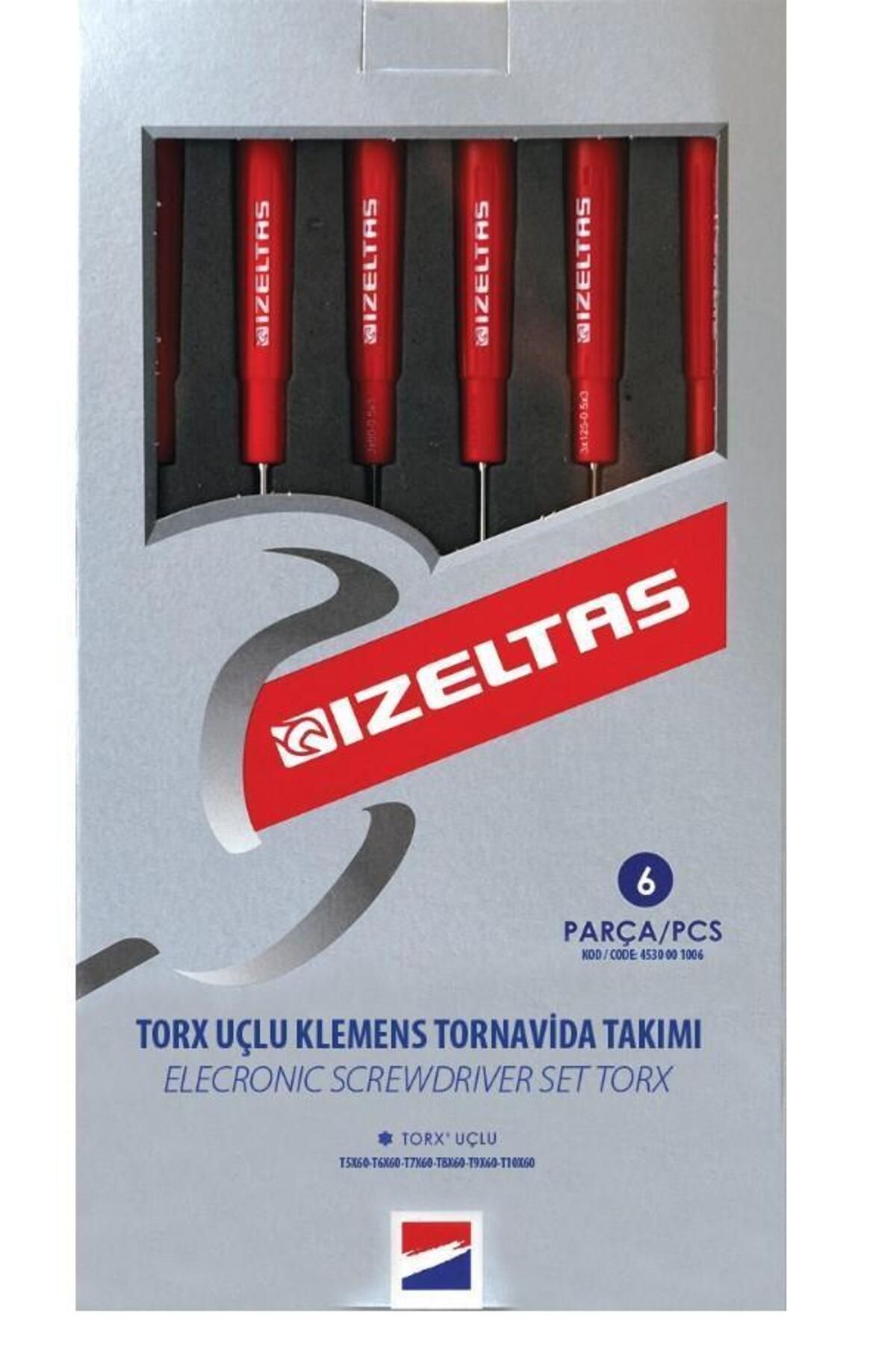 Emperium İzeltaş 4530 Elektronikçi Torx Tornavida Seti 6 Parça