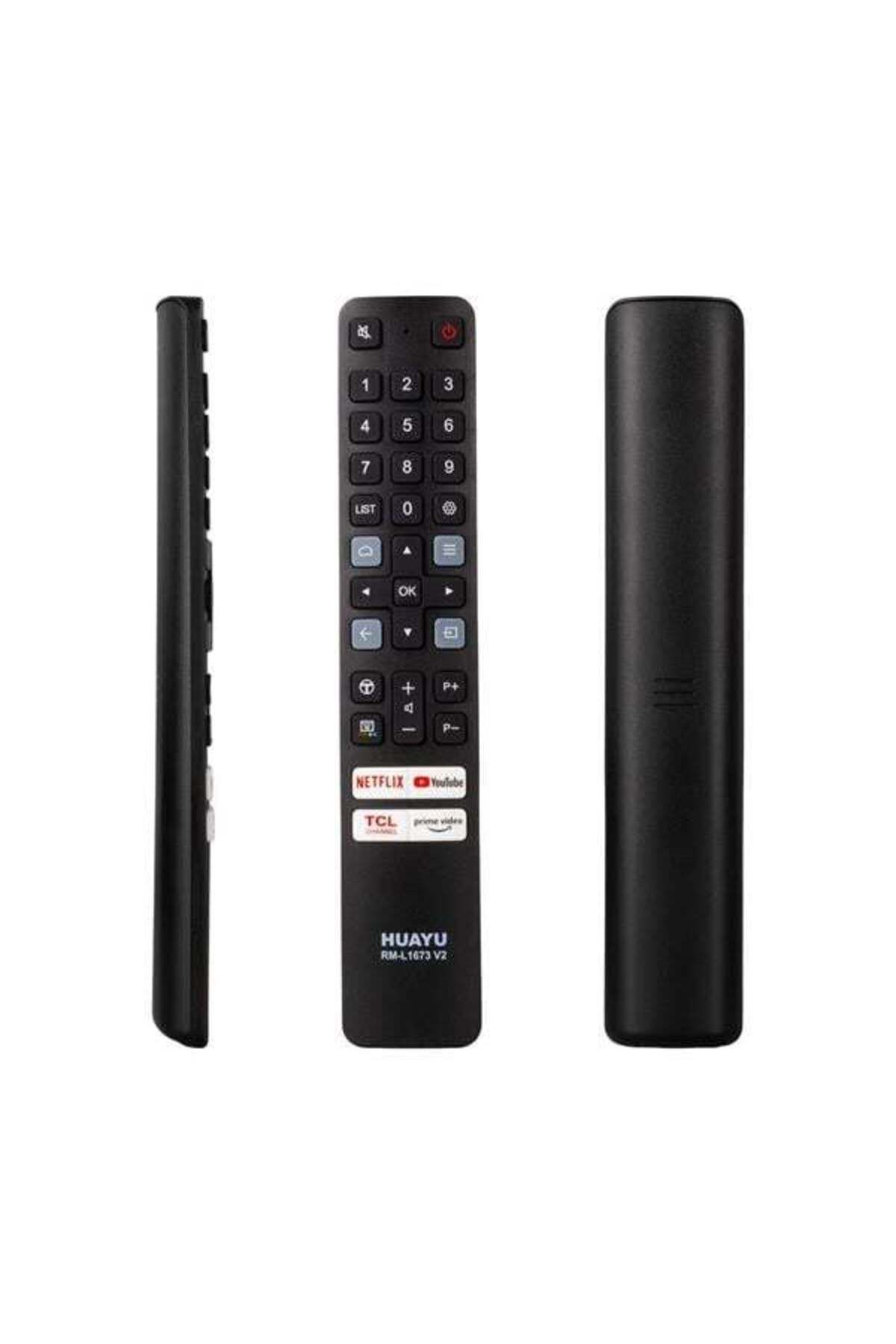 Zayla RM-L1673 V2 Netflix - Prime Video - Chanel - Youtube Tuşlu Lcd Led TV Kumanda