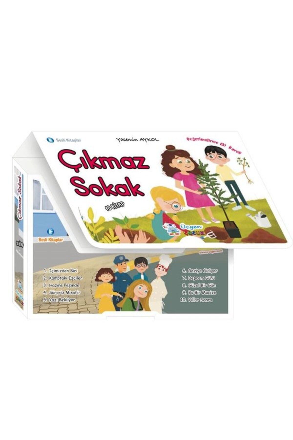 Üçgen Çocuk Çıkmaz Sokak Seti - 10 Kitap Takım