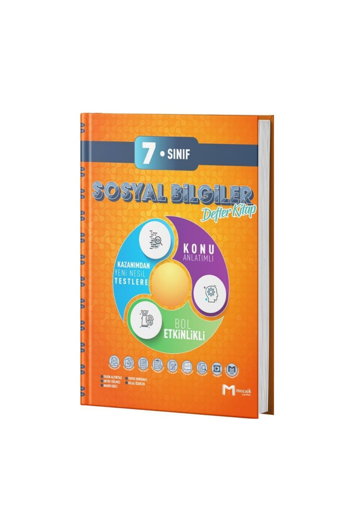 Mozaik Yayınları Mozaik Yayınları 7. Sınıf Sosyal Bilgiler Defter Kitap