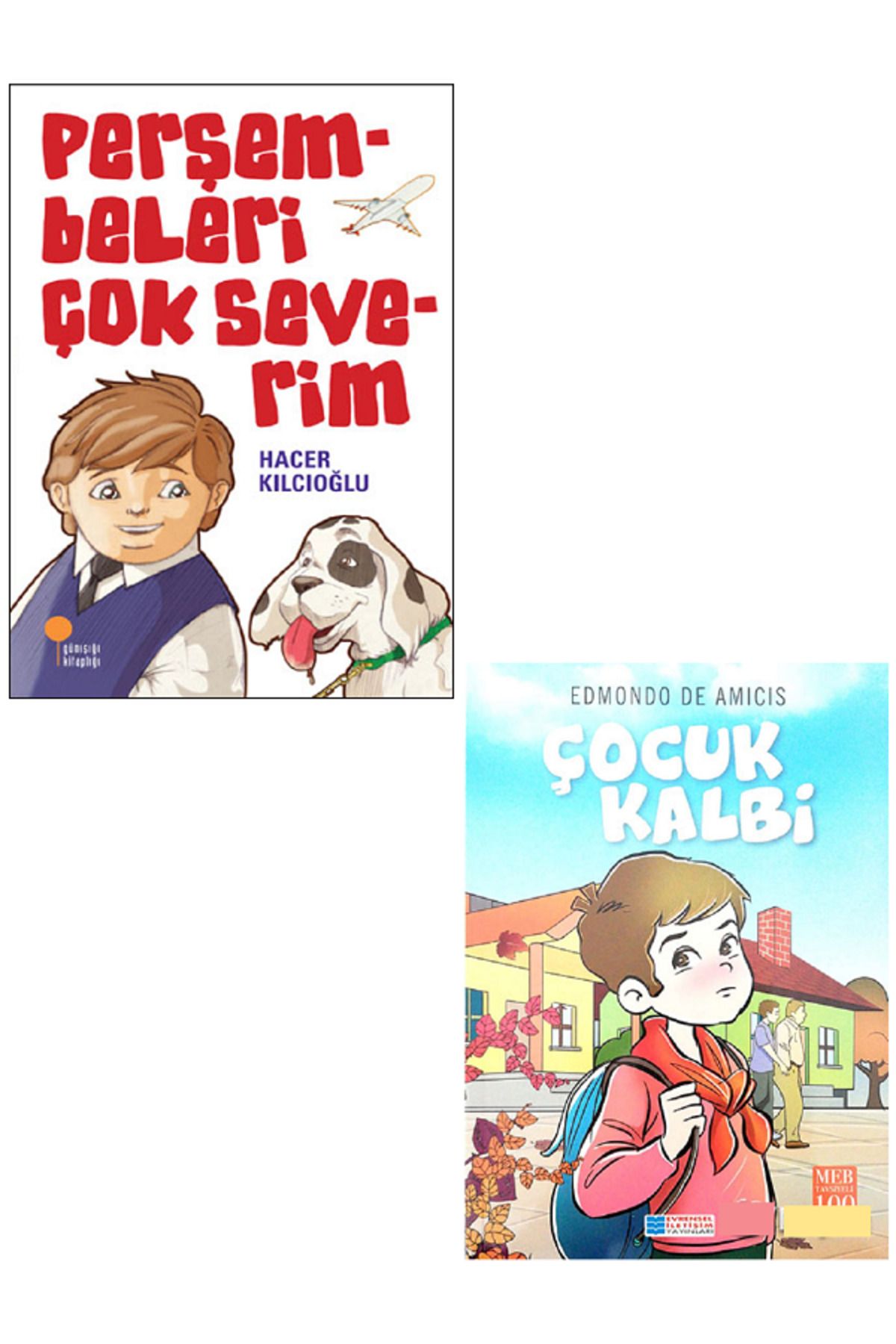 Günışığı Kitaplığı Perşembeleri Çok Severim - Hacer Kılcıoğlu + Evrensel Çocuk Kalbi / 2 KİTAP SET