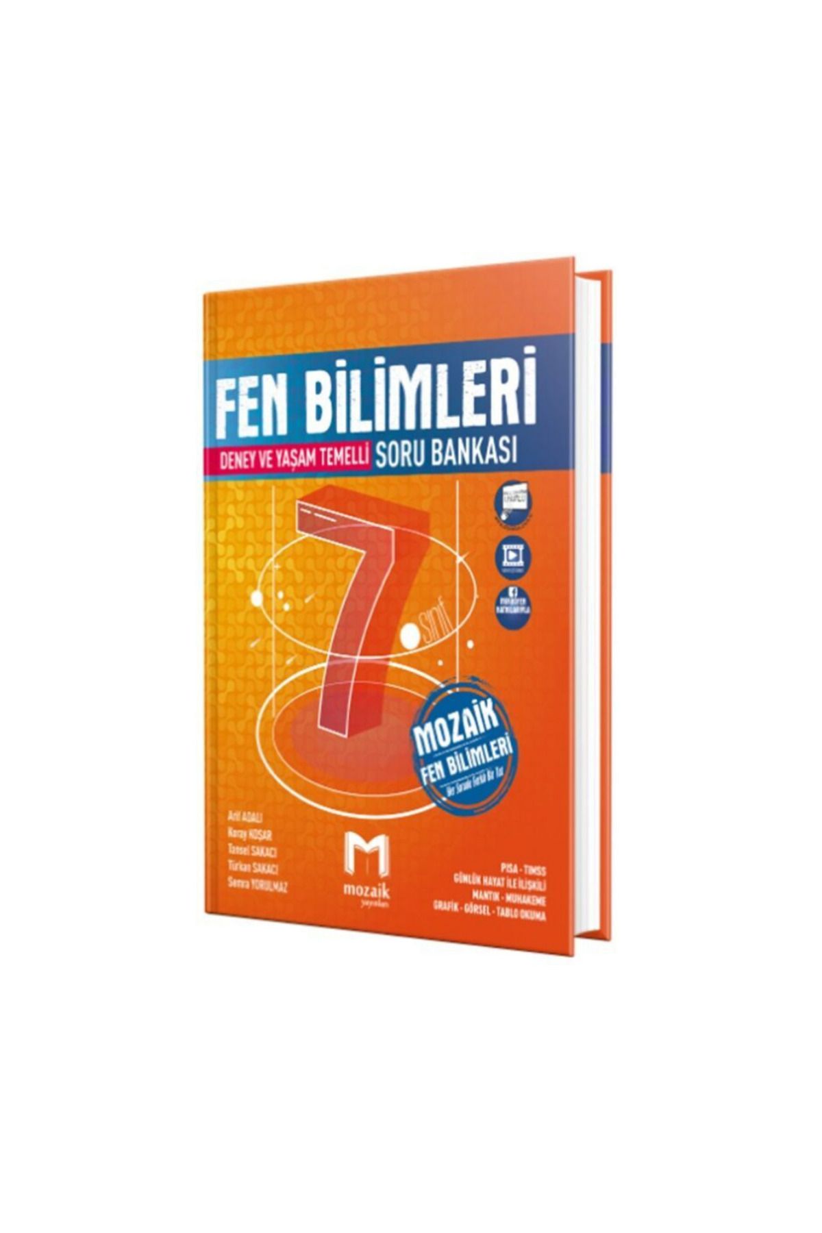 Mozaik Yayınları Mozaik Yayınları 7. Sınıf Fen Bilimleri Soru Bankası