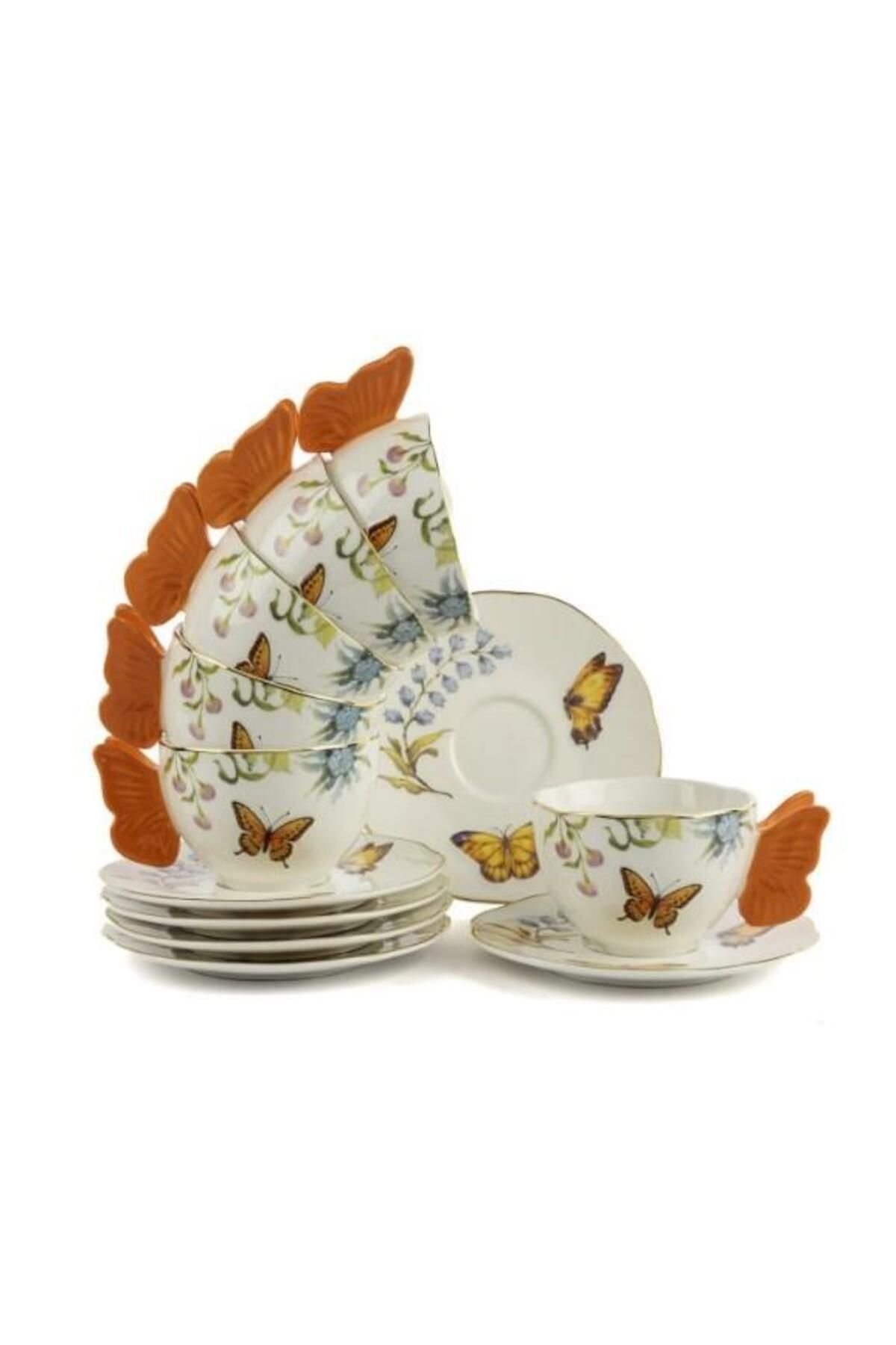 Mikasa Moor Mariposa 6lı Kahve Fincanı Seti 120cc P374.101210