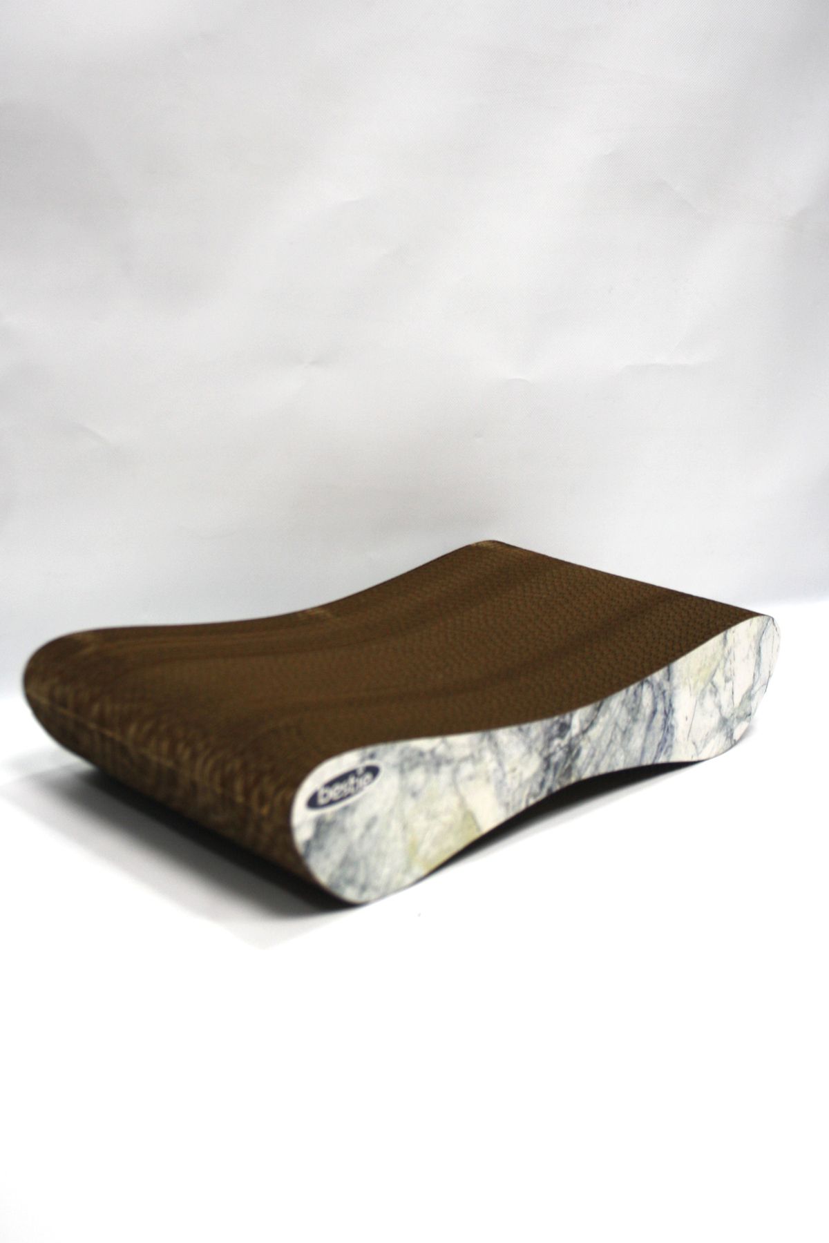 Bestie-Set of 2 - Cat Scratching Sofa Cardboard Cat Scratching Horizontal Scratching- 3D Marble Pattern 2