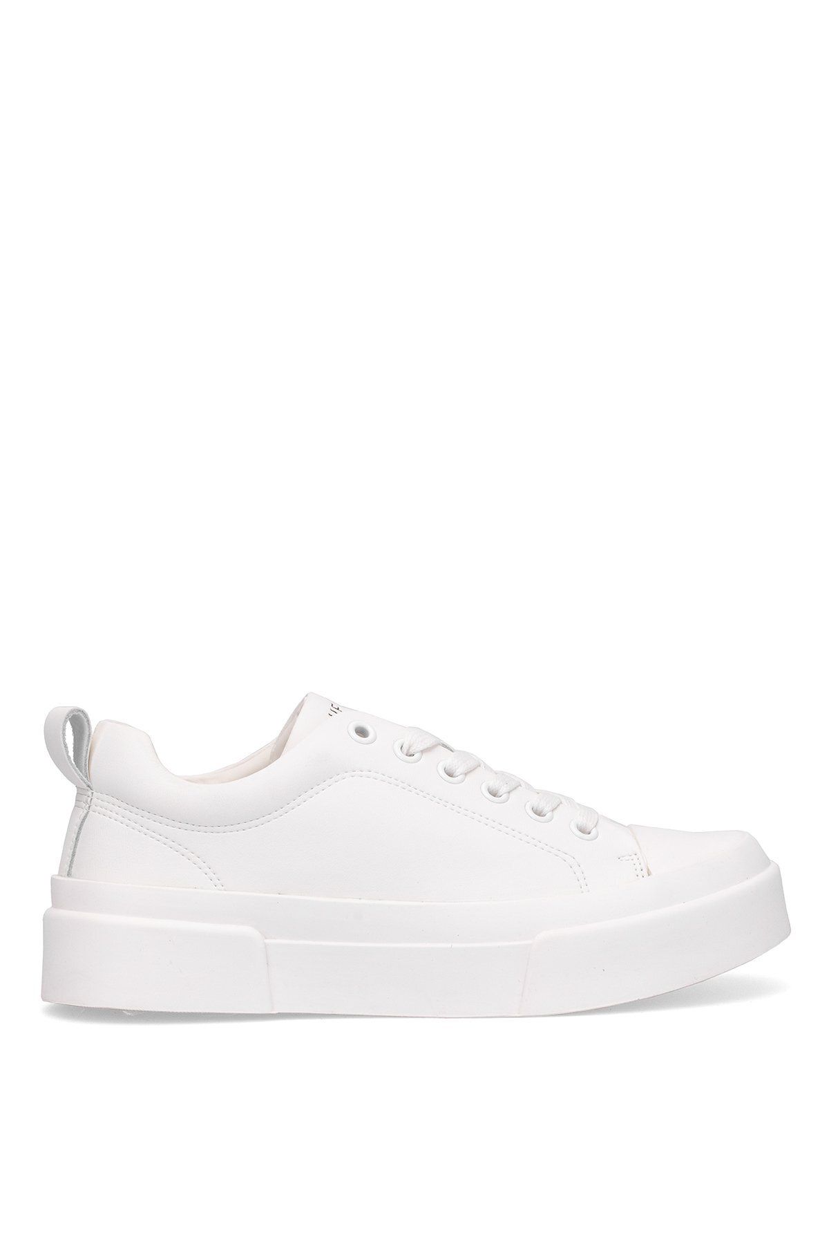 Lufian 121230038 Mia Kadın Hakiki Deri Klasik Sneaker Beyaz
