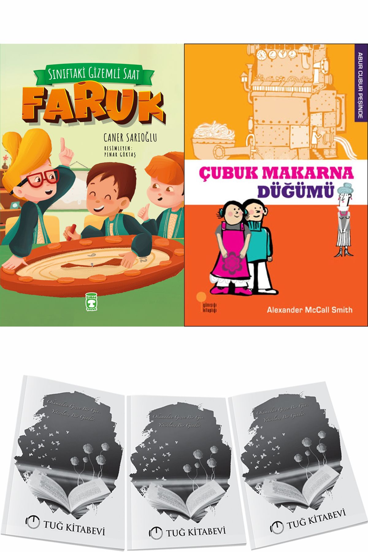 Timaş Çocuk Sınıftaki Gizemli Saat Faruk ve Çubuk Makarna Düğümü + Hediyeli