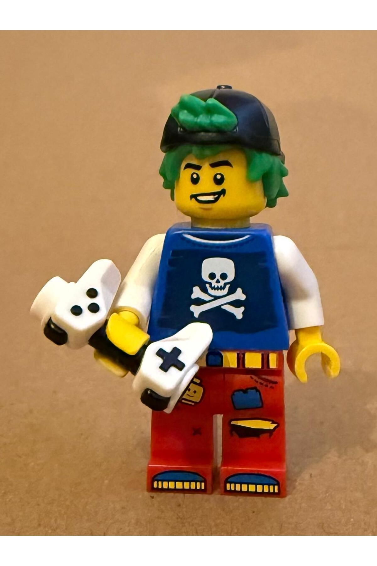 LEGO Minifigür Pirates Fan Boy With Gamepad