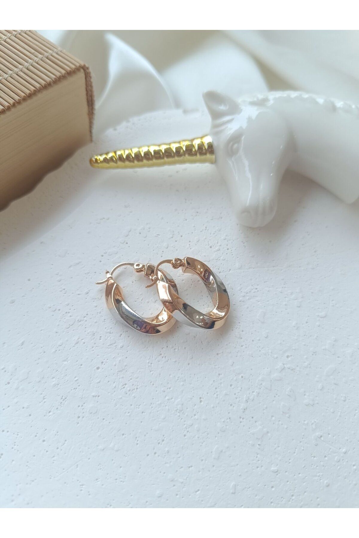 ALTIN KAPLAMA Rose Gold - Silver Halka