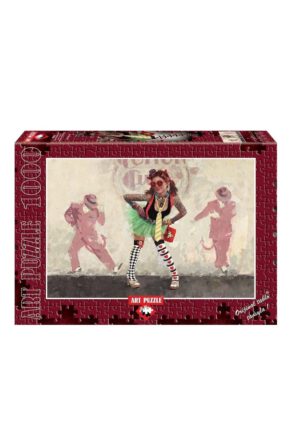 CRONDER 4355 Art Puzzle Şeytan Mı? Melek Mi? 1000 Parça Puzzle