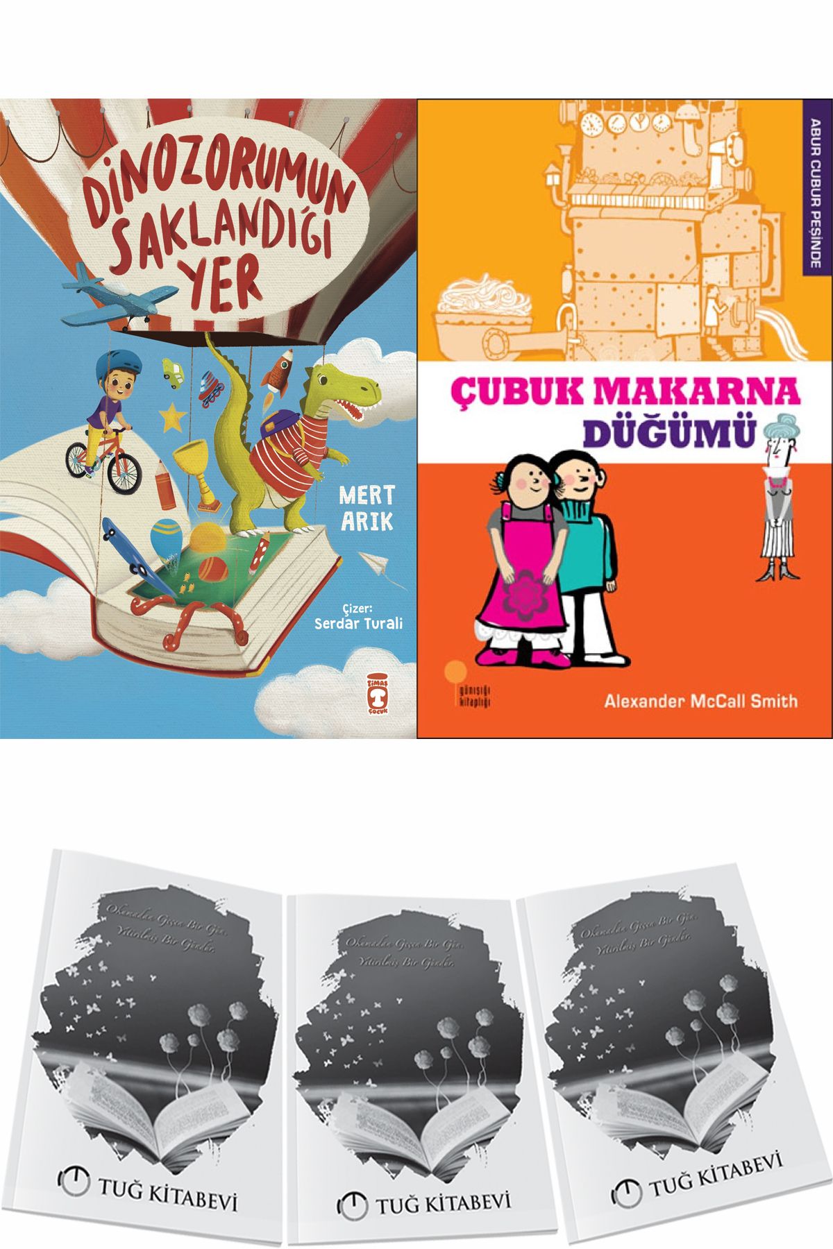 Timaş Çocuk Dinozorumun Saklandığı Yer ve Çubuk Makarna Düğümü + Hediyeli