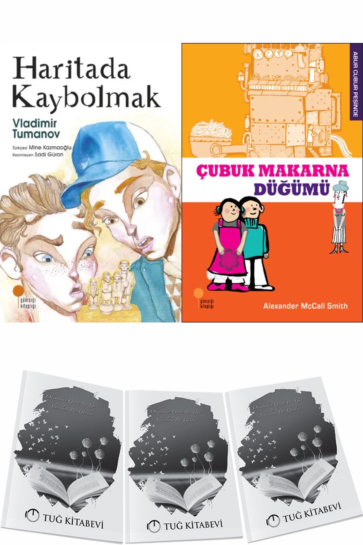Günışığı Kitaplığı Haritada Kaybolmak ve Çubuk Makarna Düğümü + Hediyeli