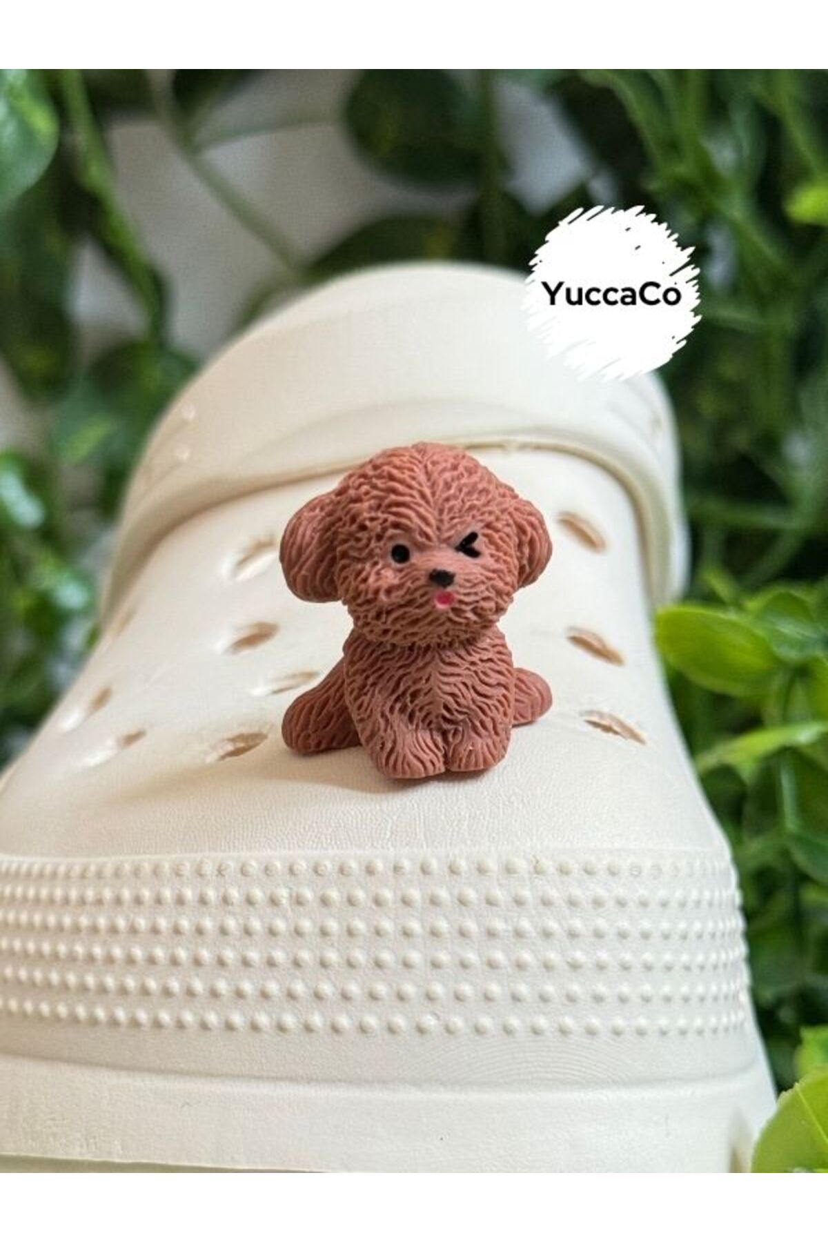 Crocs Poddle 3D Terlik Süsü/Üç Boyutlu Köpekli Terlik Charmı/Köpek Jibbitz