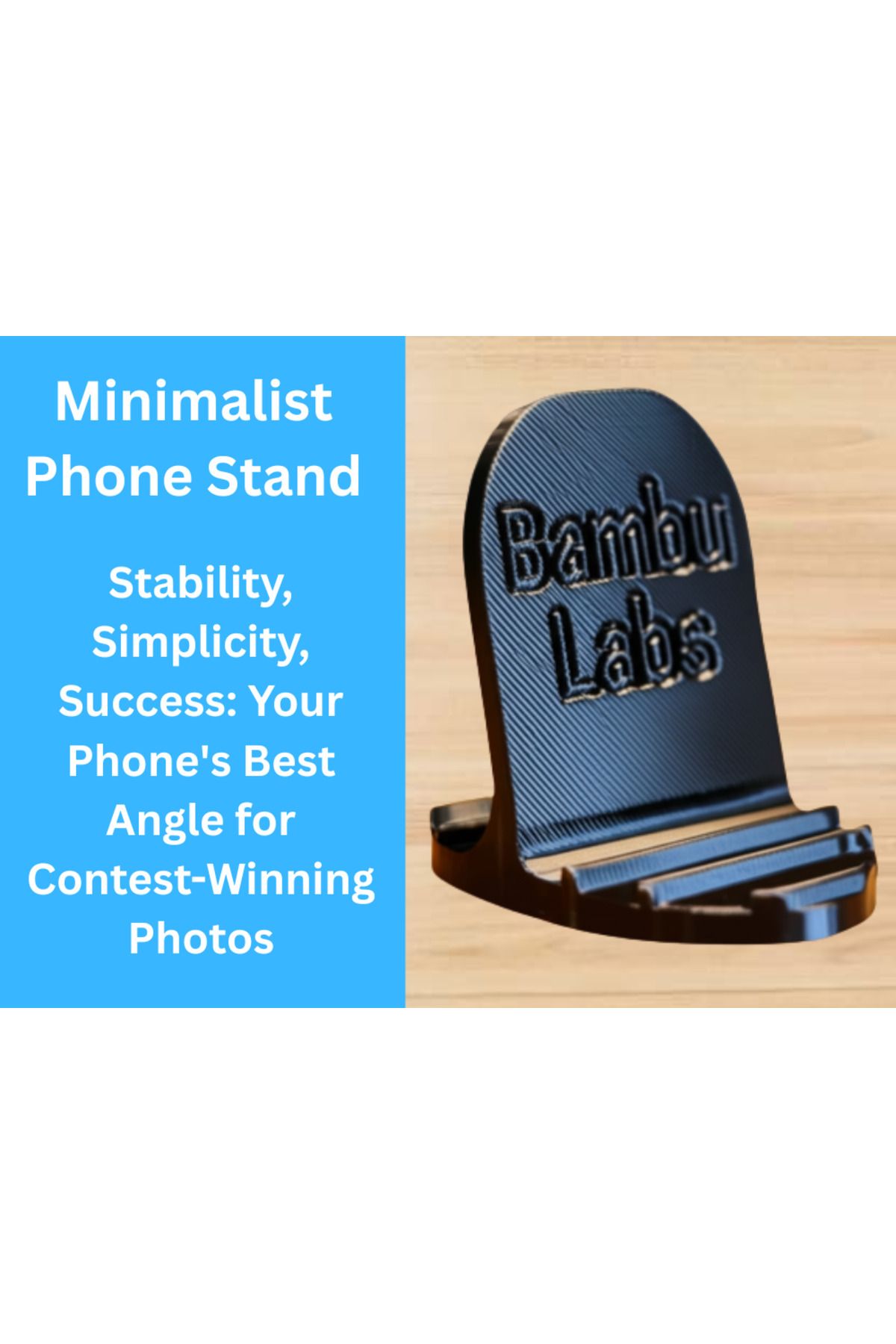 talaşoğlu Minimalist telefon standı