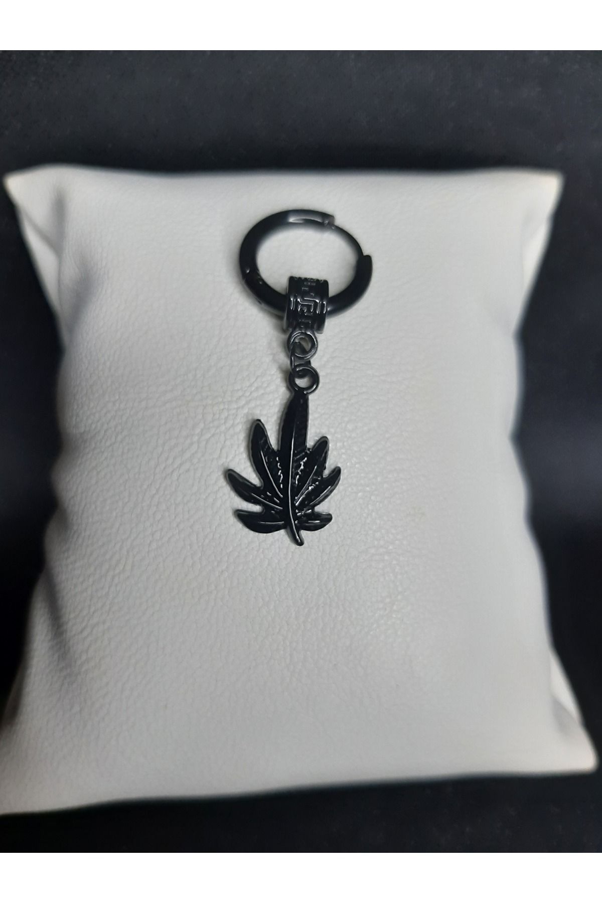 MRYart Yaprak Unisex Çelik Küpe