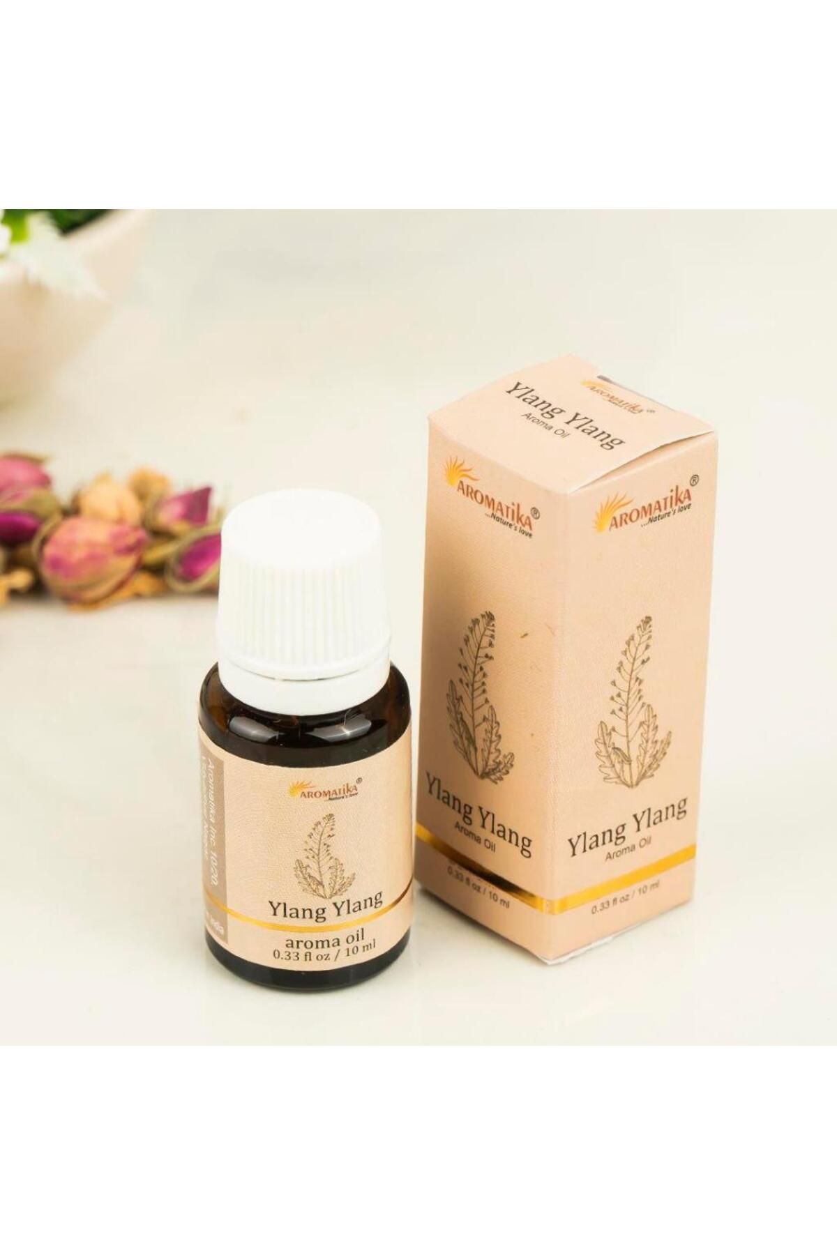 Aromatika Ylang Ylang aromatik yağ difüzör ve buhurdanlık kokusu 10 ml