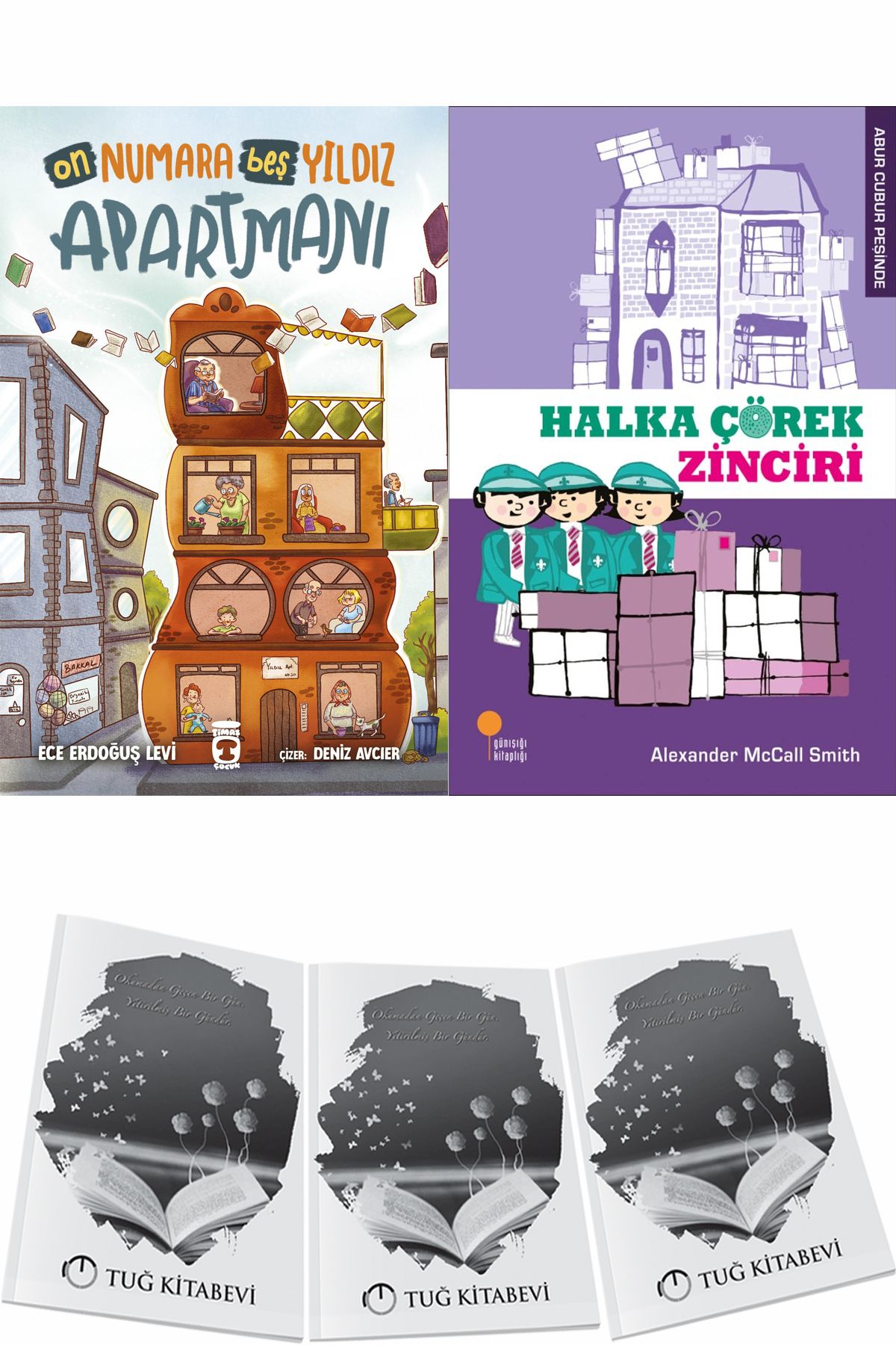 Timaş Çocuk On Numara Beş Yıldız Apartmanı ve Halka Çörek Zinciri + Hediyeli